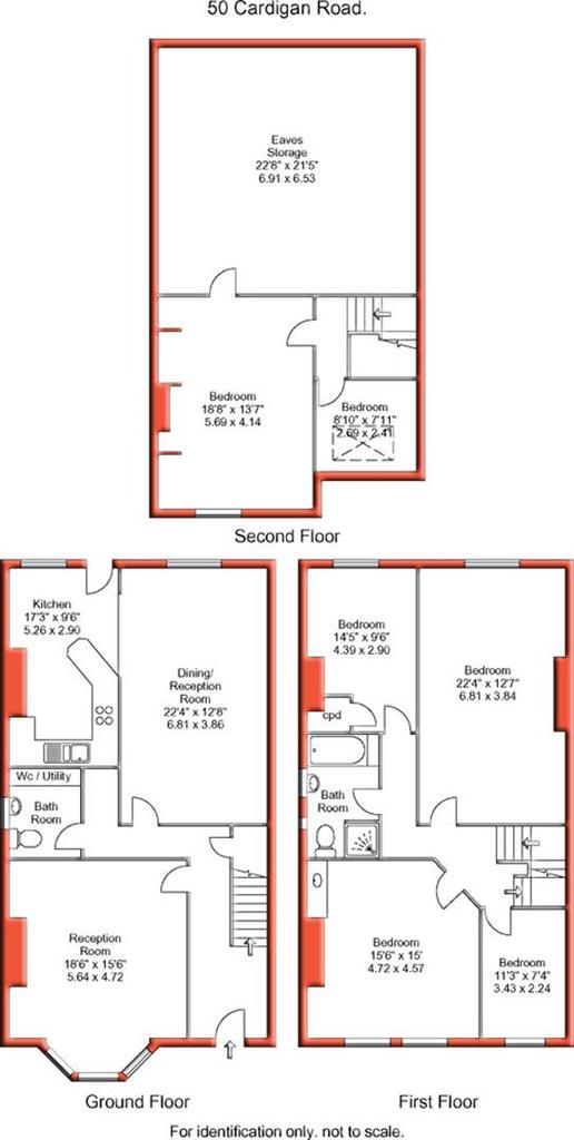 50, CARDIGAN ROAD, Leeds floorplan