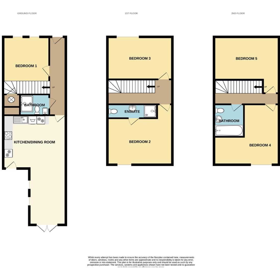 216, Southmead Road, Bristol floorplan