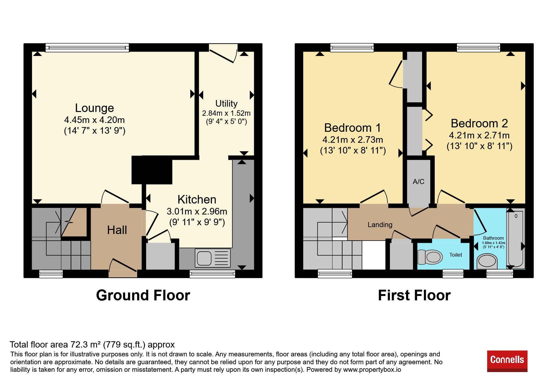 27, Hampden Court, Southam floorplan