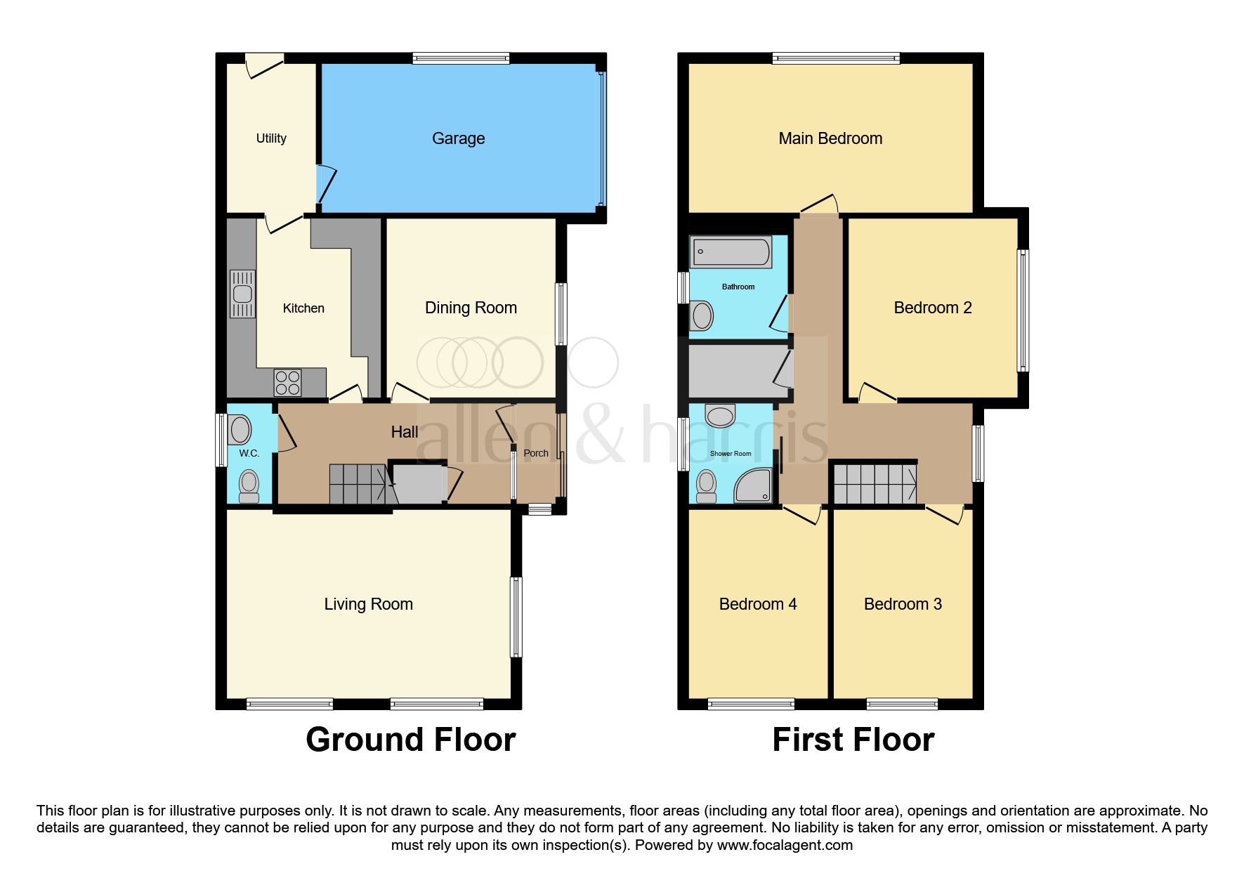 21, Heol Y Ffynnon, Pontypridd floorplan