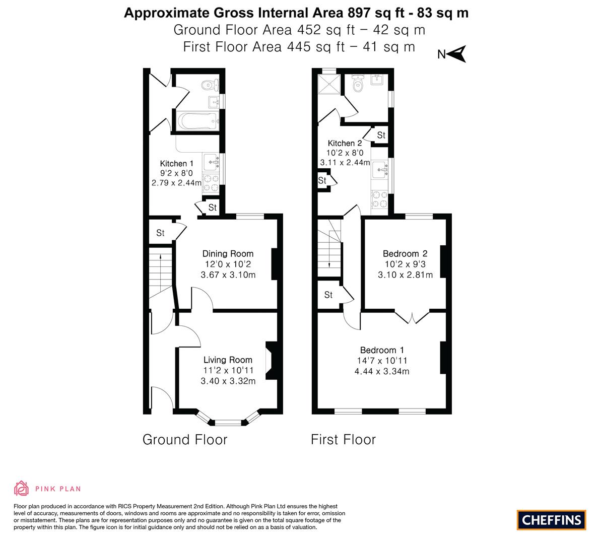 52, Herbert Street, Cambridge floorplan