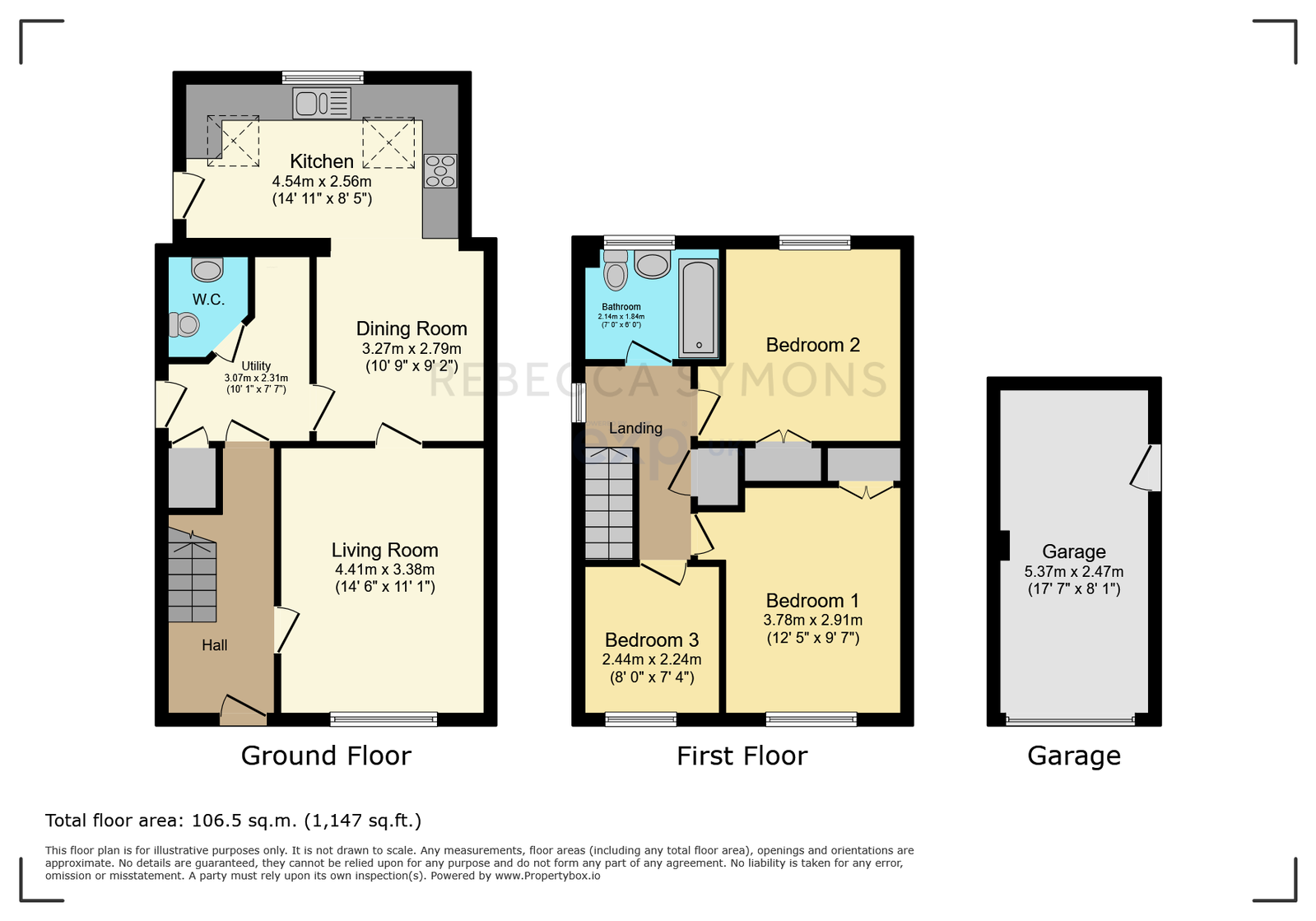 12, Bay View, Watchet floorplan