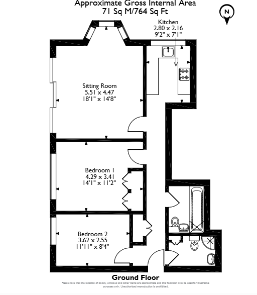Laine Close, Brighton floorplan