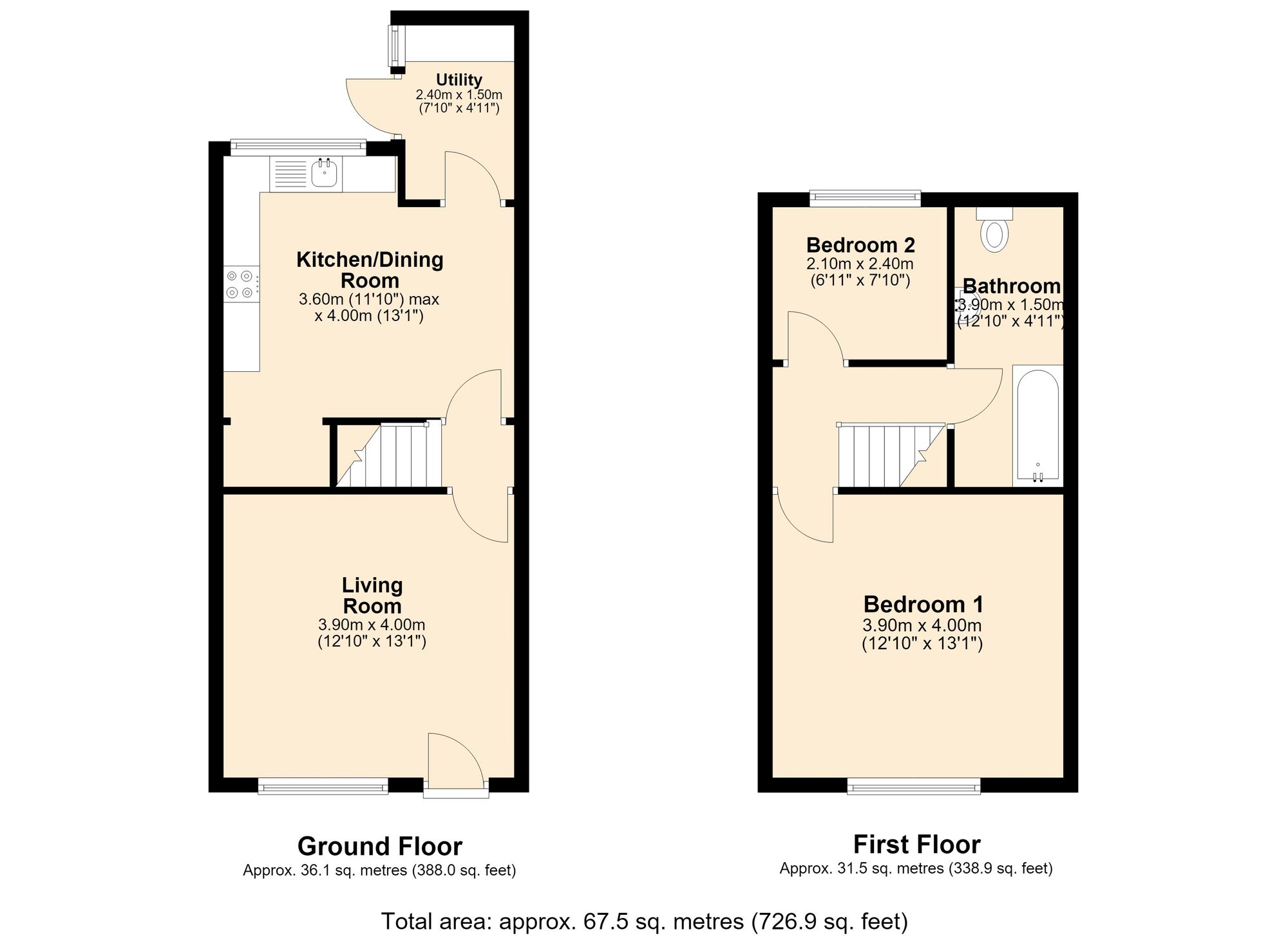 31 Anyon Street, Darwen floorplan