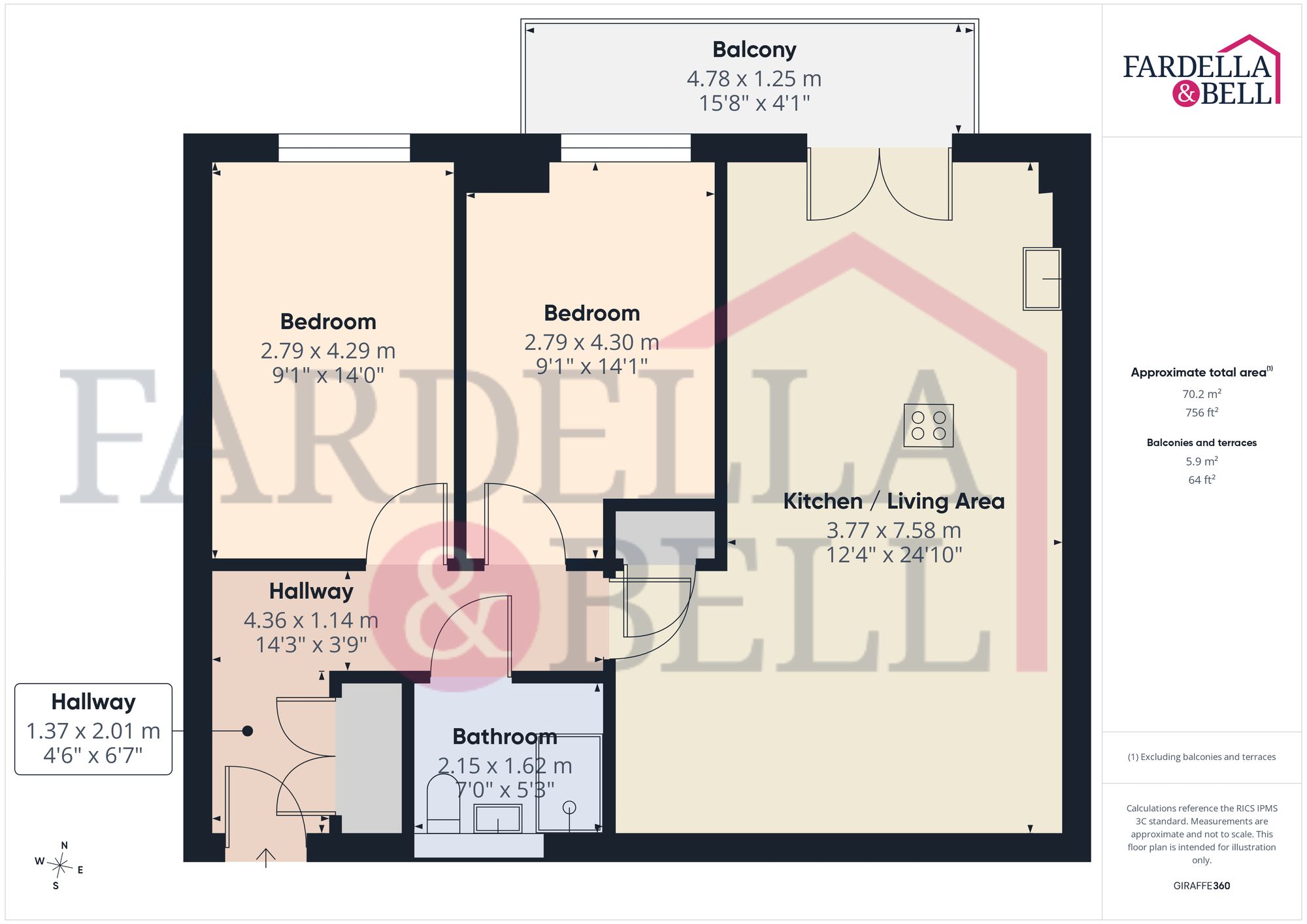15 Marina View, Burnley floorplan