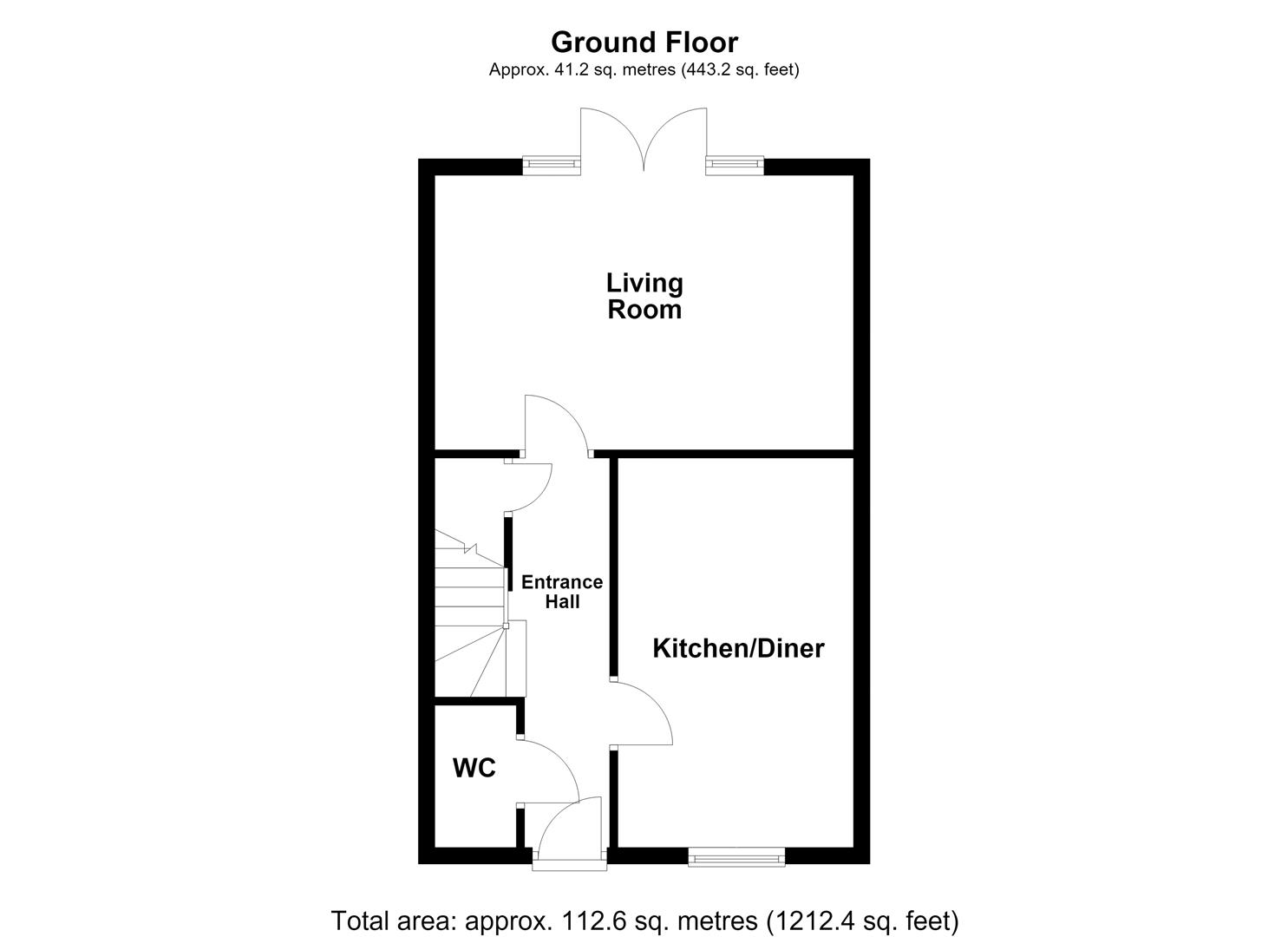 20, Colclough Close, Castleford floorplan