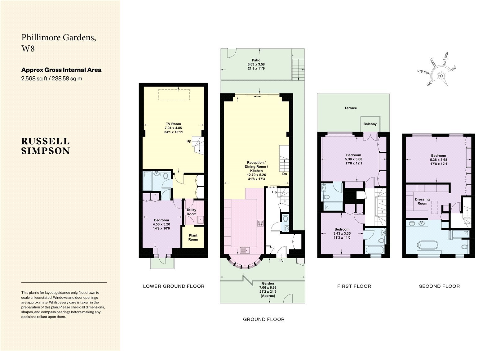 7, Phillimore Gardens, London floorplan