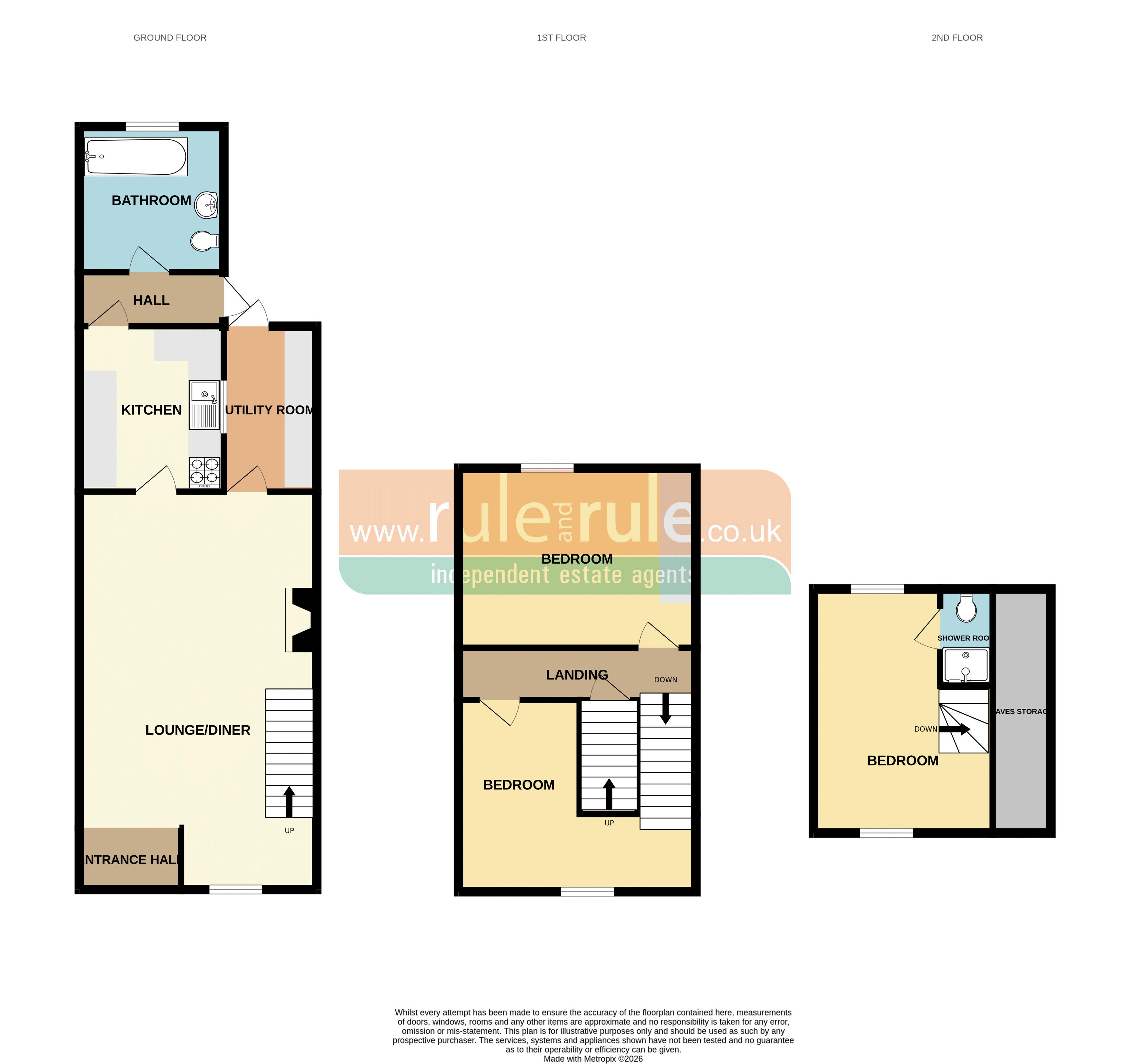 3 Daisy Cottages, North Road, Queenborough floorplan