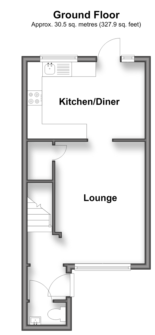 Clandon Road, Chatham floorplan