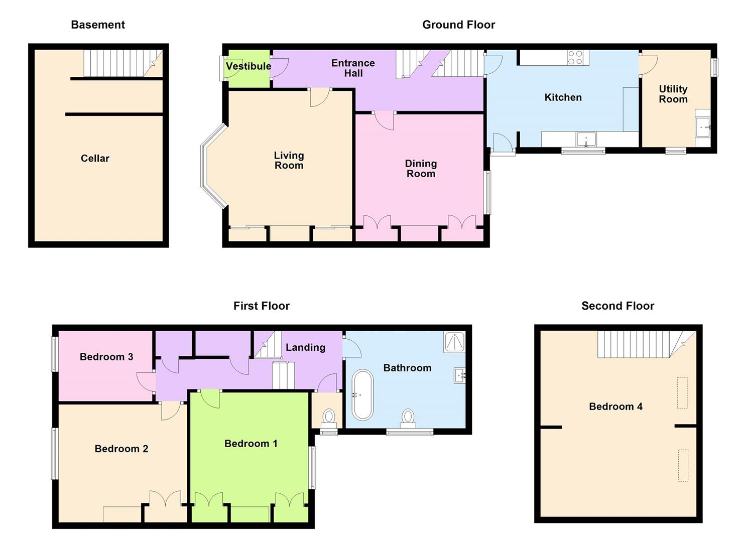 6, Belgrave Terrace, Thirsk floorplan