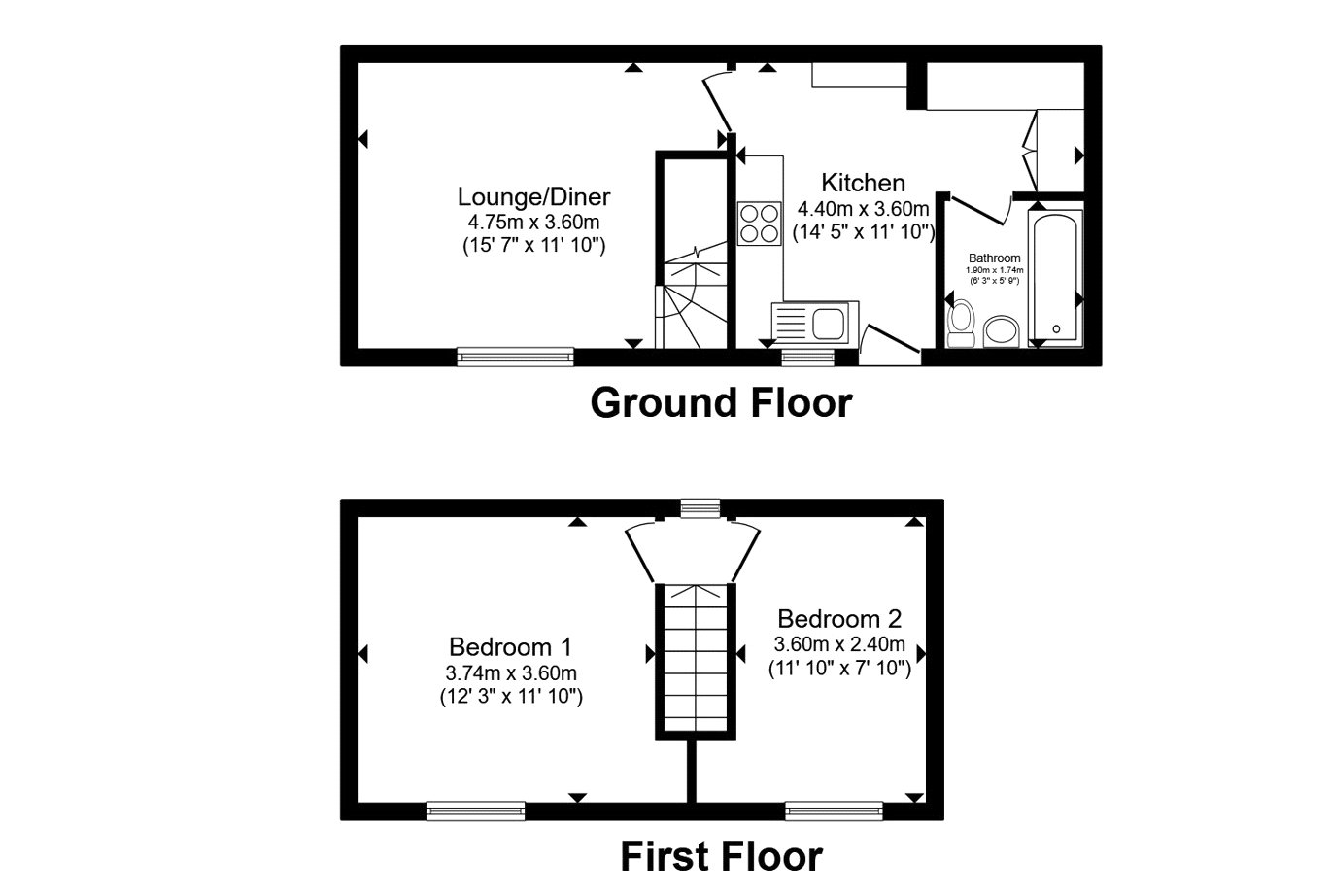 18, Sunnyhill Road, Dorset floorplan