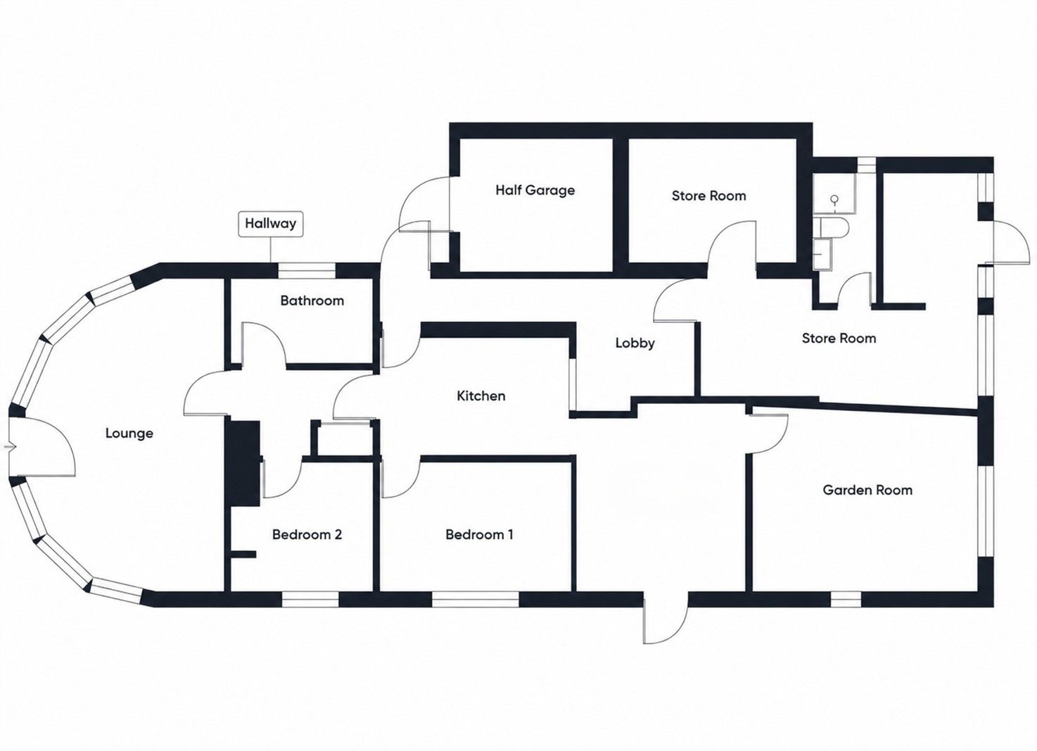 161, Coast Road, Pevensey floorplan