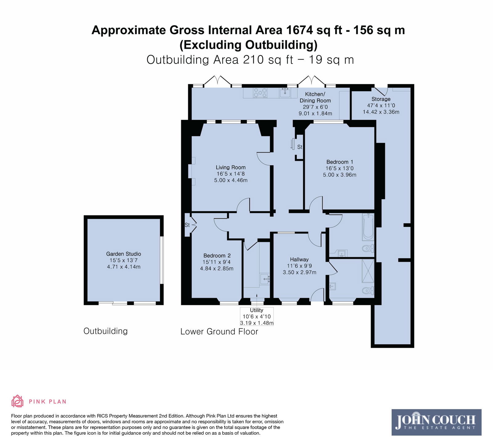 The Gardens, Middle Warberry Road, Torquay floorplan