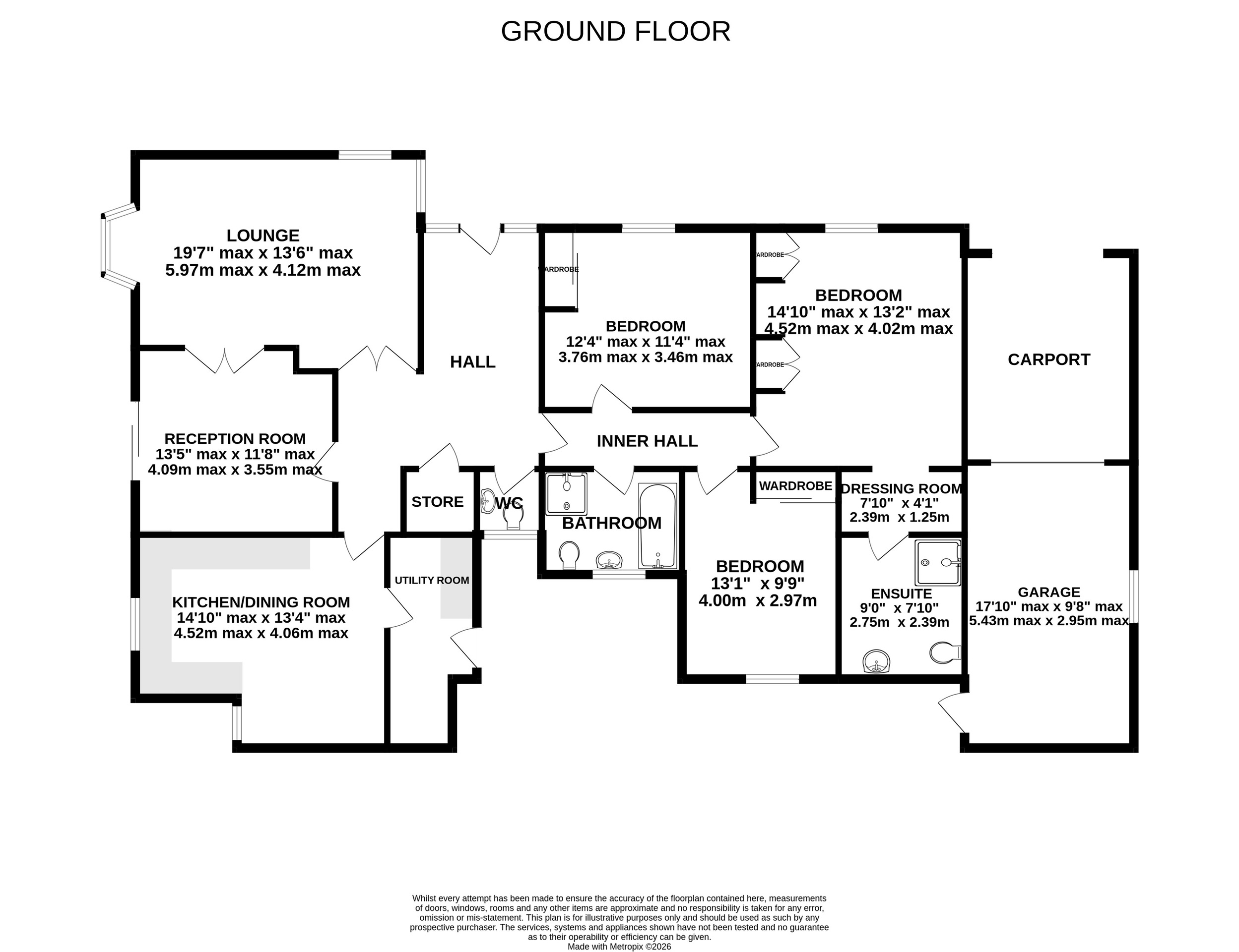 The Cherries 7 Kings Weston Road, Bristol floorplan