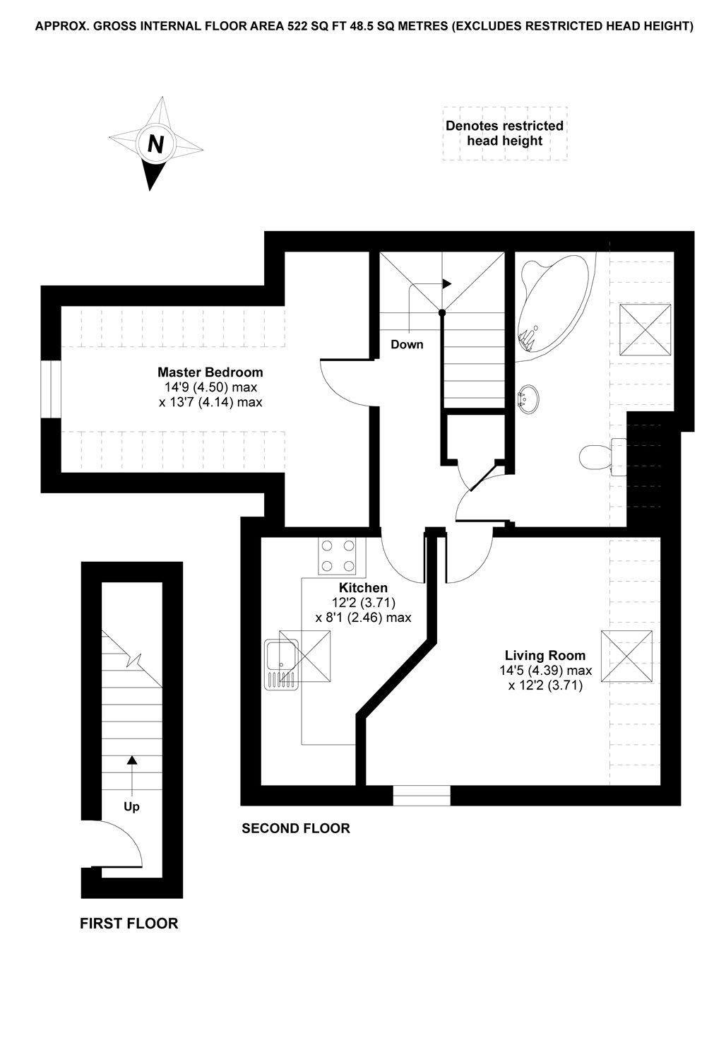Flat 5, 16, Western Elms Avenue, Reading floorplan