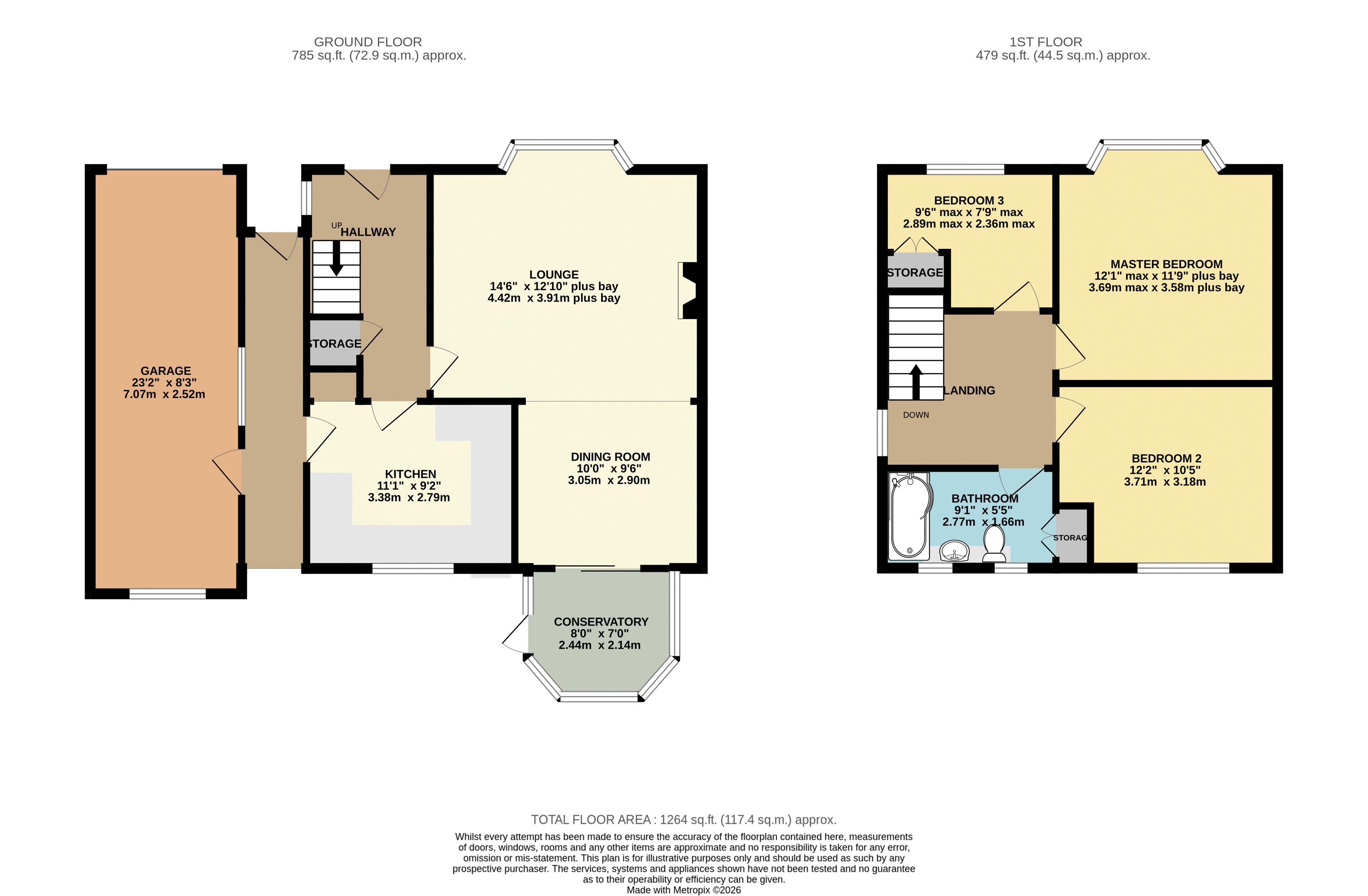 33, Constance Avenue, Lincoln floorplan