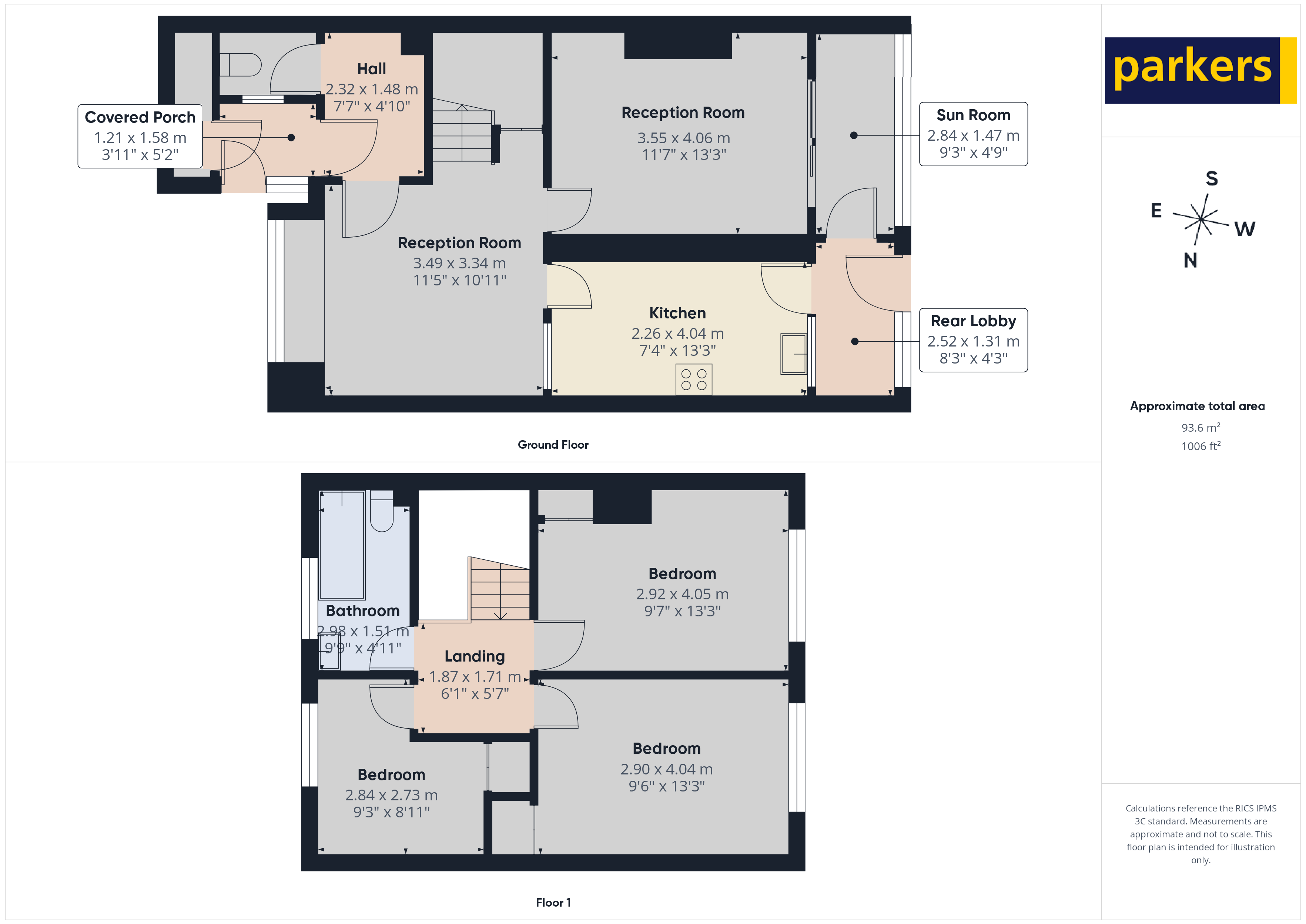 12, Chandler Close, Oxfordshire floorplan