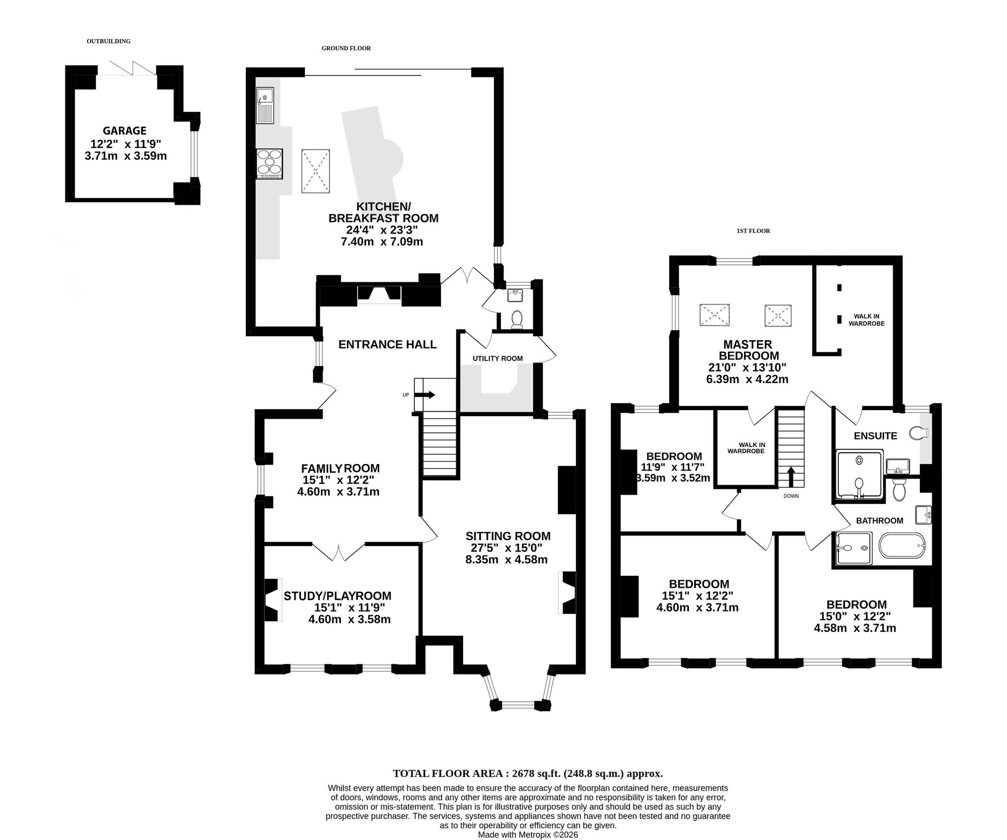 The Bakery, Village Road, Windsor floorplan