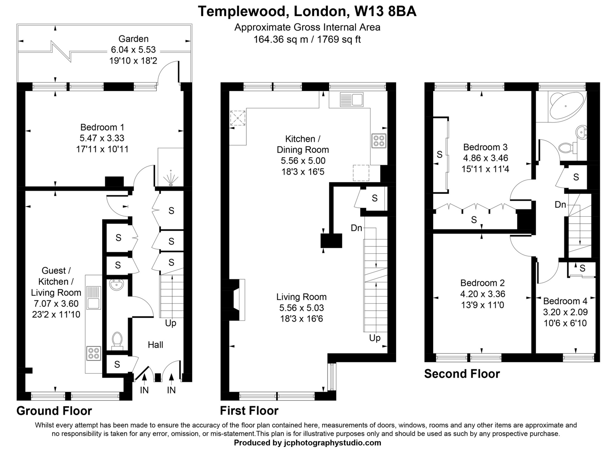 1, Templewood, London floorplan