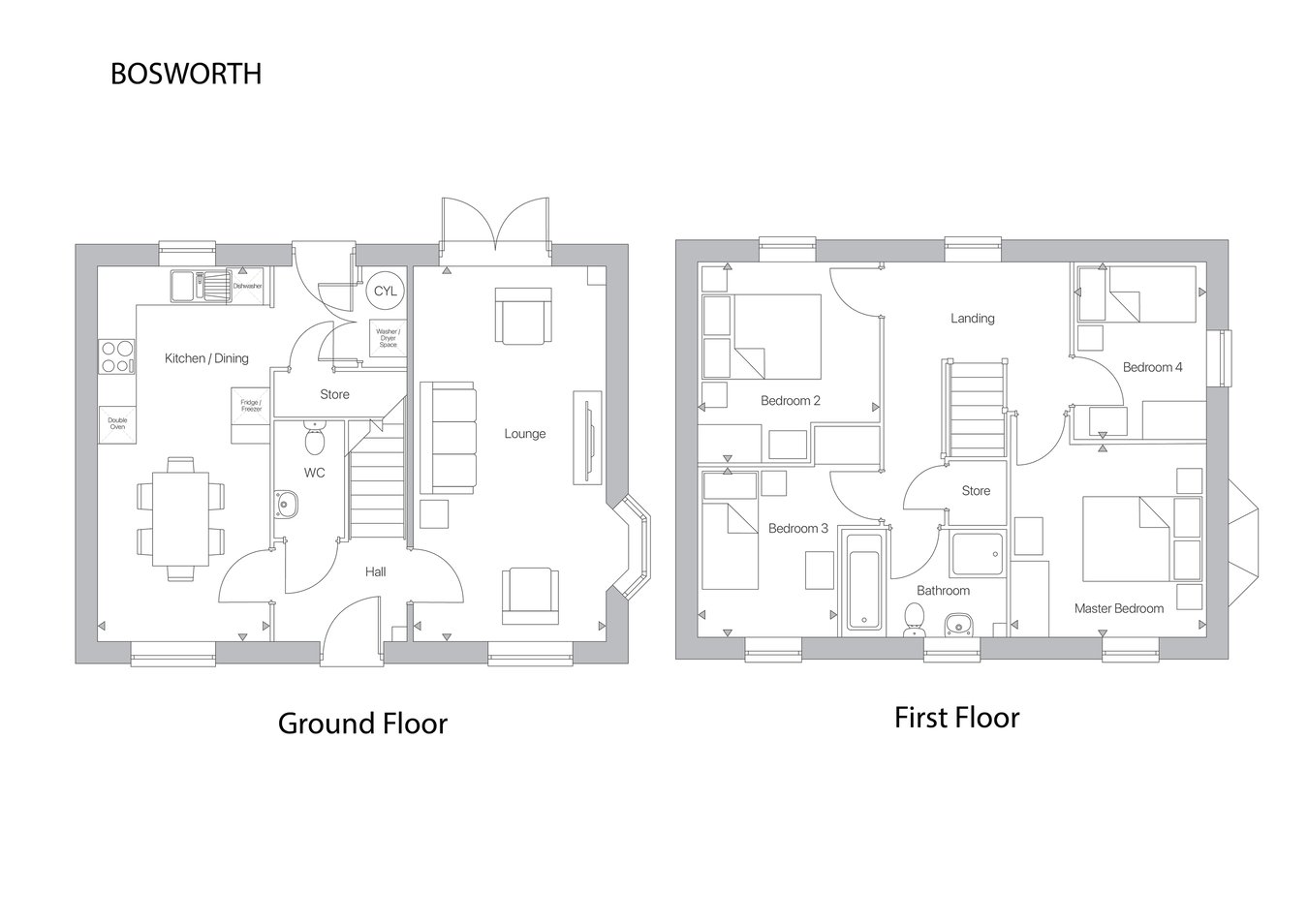 The Bosworth, Low Wood Road, Nottingham floorplan