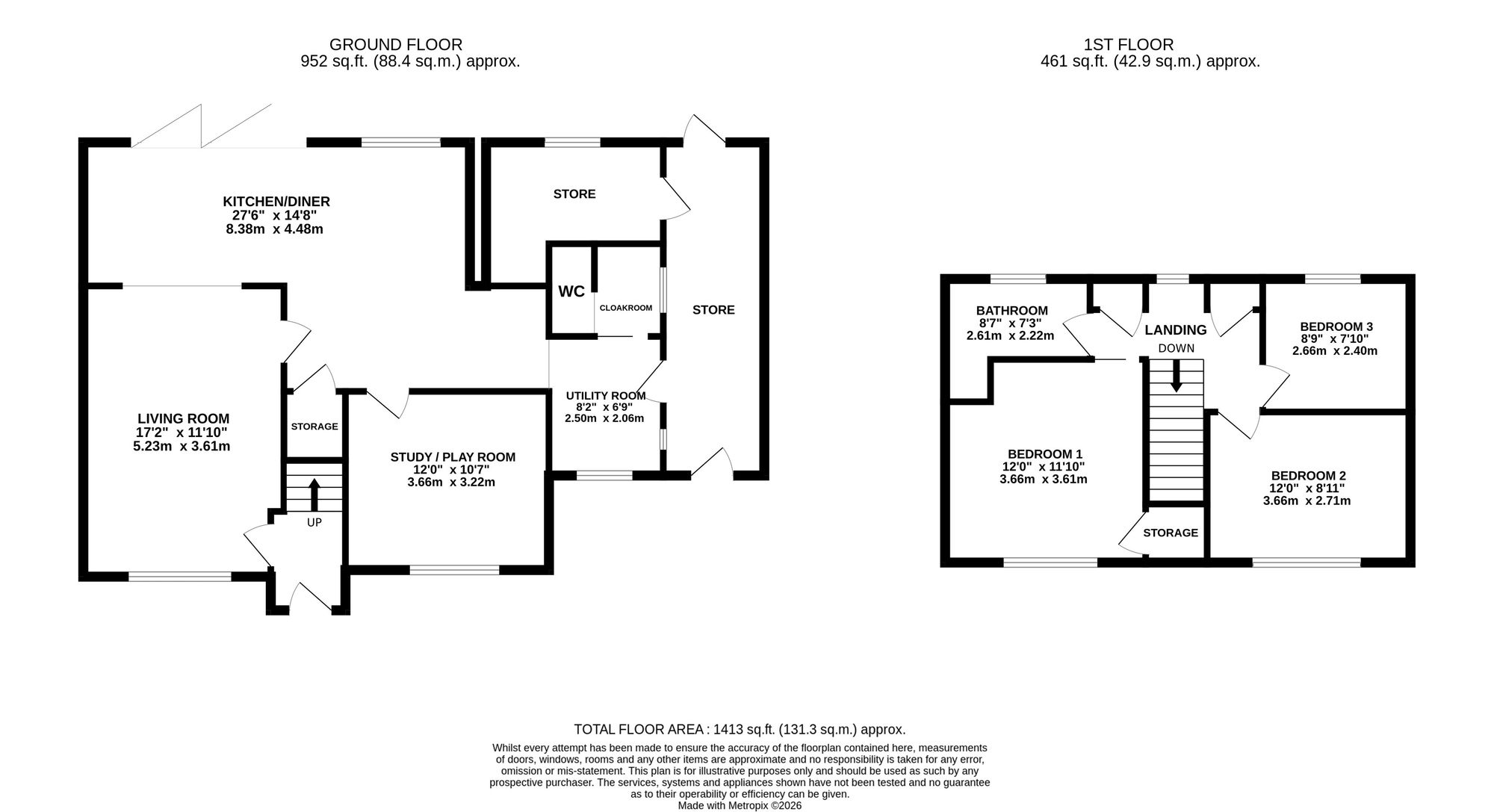 11, The Crescent, Eccleshall, ST21 floorplan