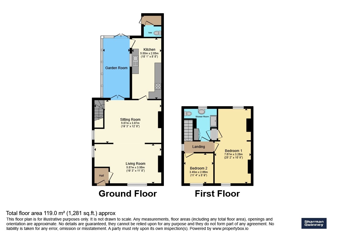 173, Wisbech Road, Peterborough floorplan