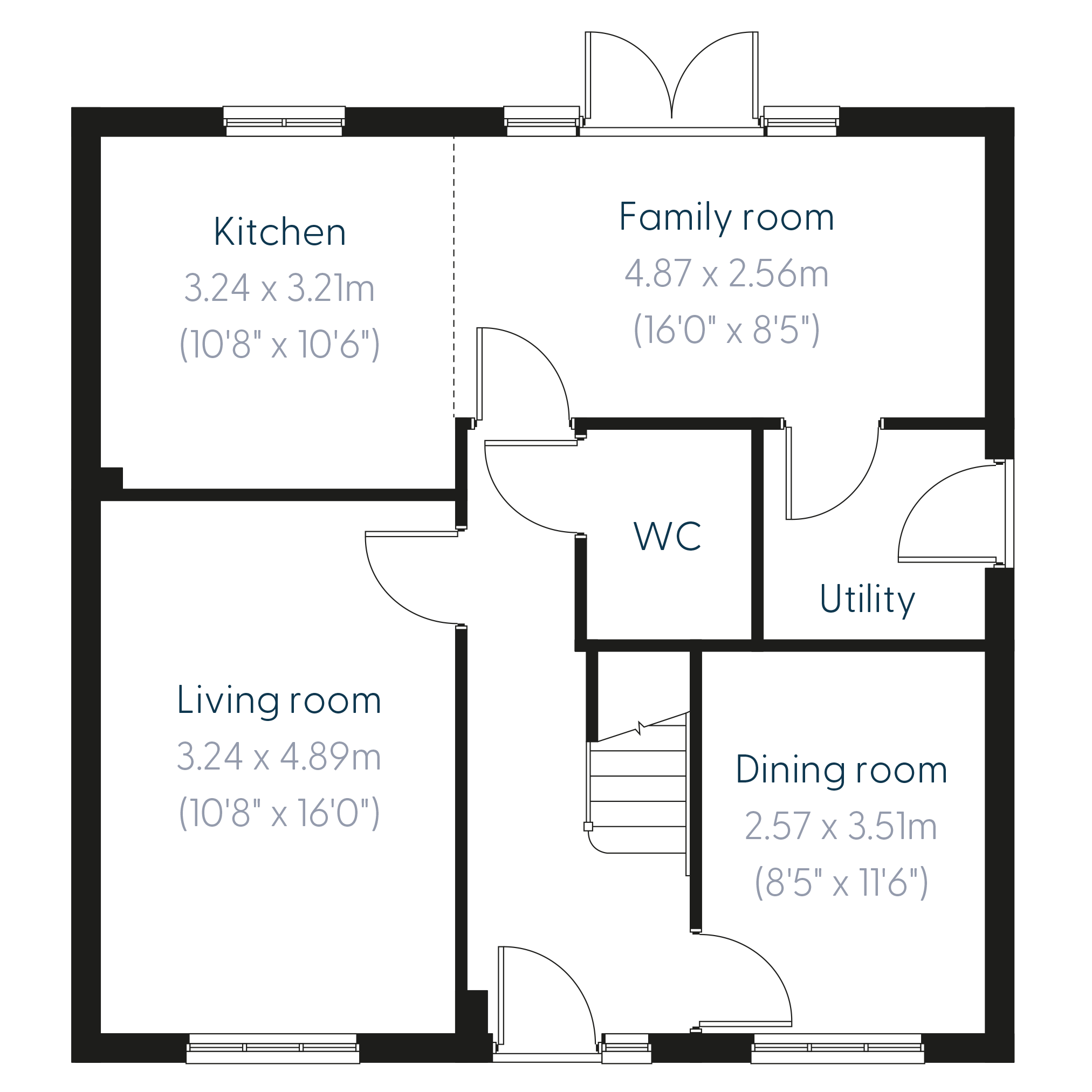 211, Liberator Lane, Grove, Oxfordshire, Wantage floorplan