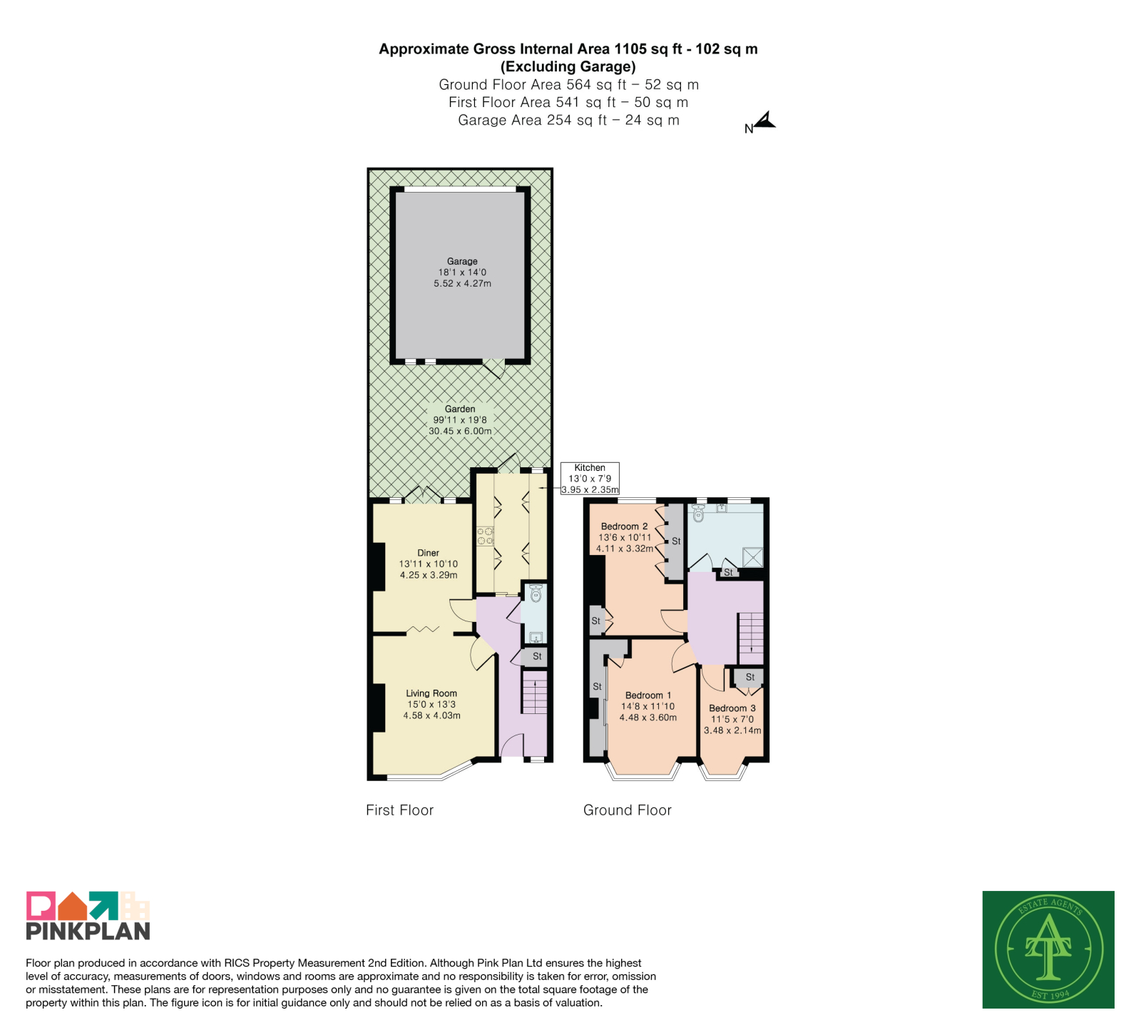 317 Church Street, London floorplan