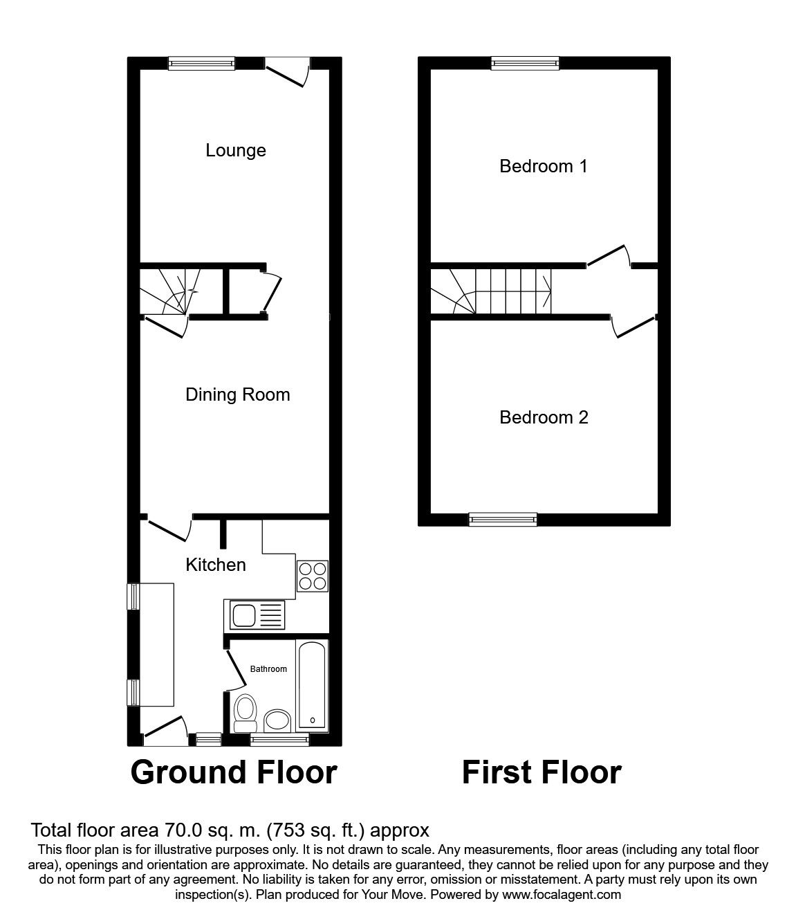 2 Bedrooms Terraced house for sale in Byron Street, Ilkeston DE7