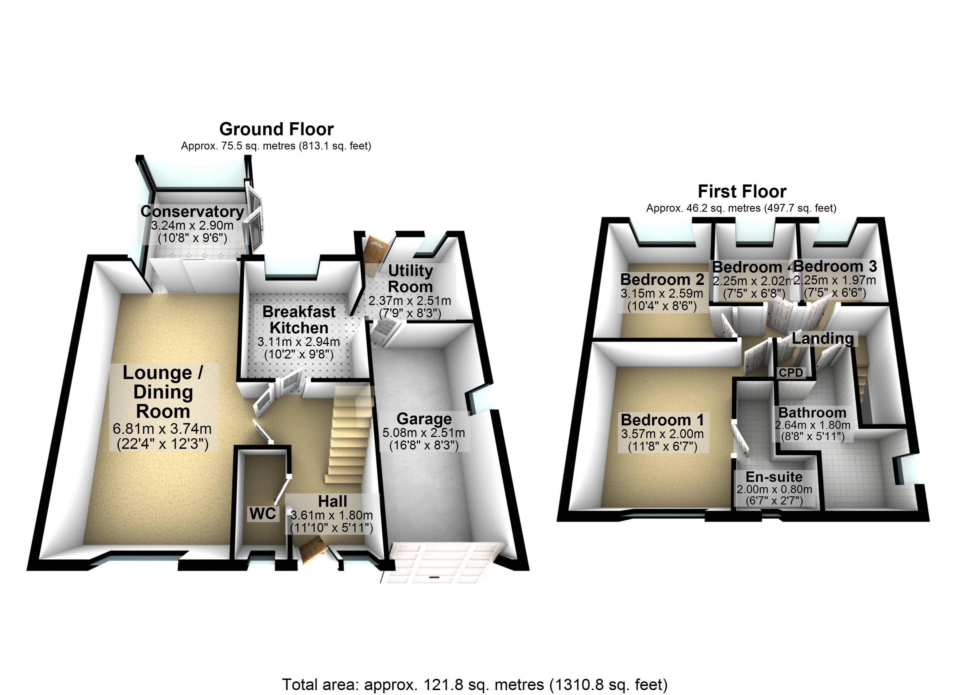 6, Wallwork Close, Rochdale floorplan