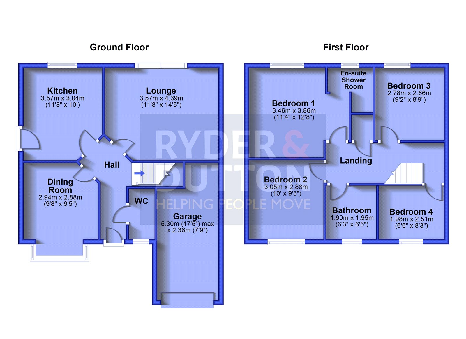 11, Lower Frenches Drive, Saddleworth floorplan