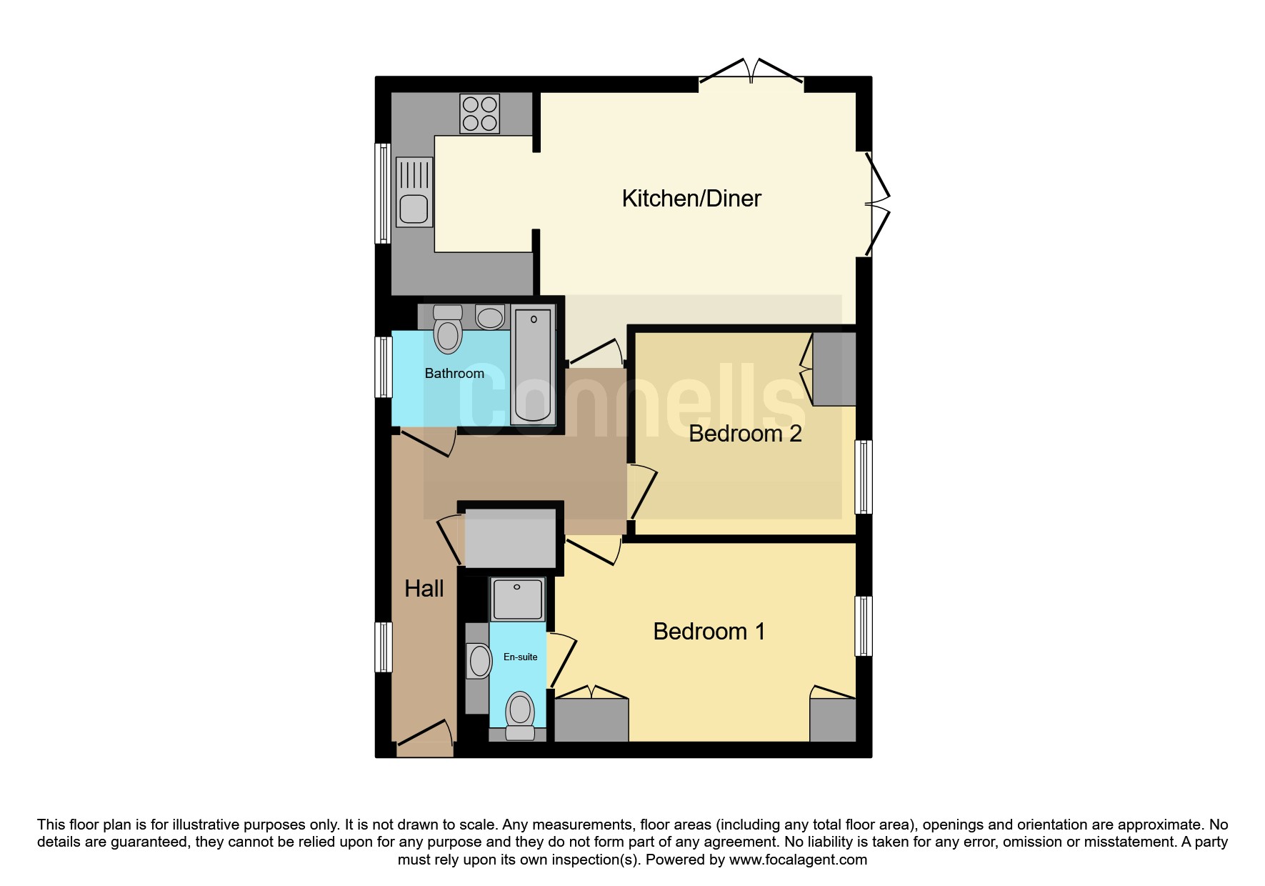 1, Wigg House, Medway Road, Tunbridge Wells floorplan