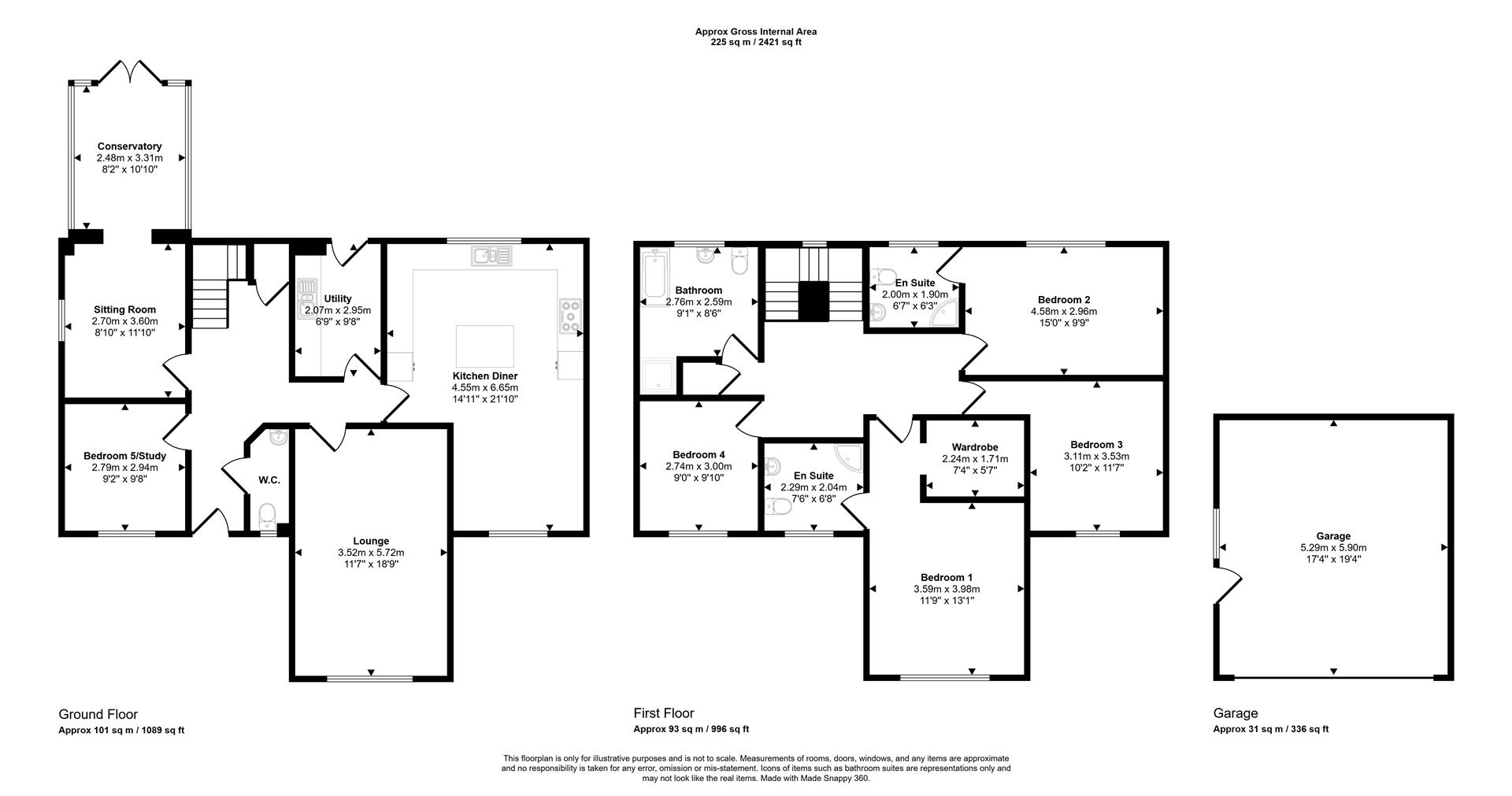3, Maes Ffynnon, Haverfordwest floorplan