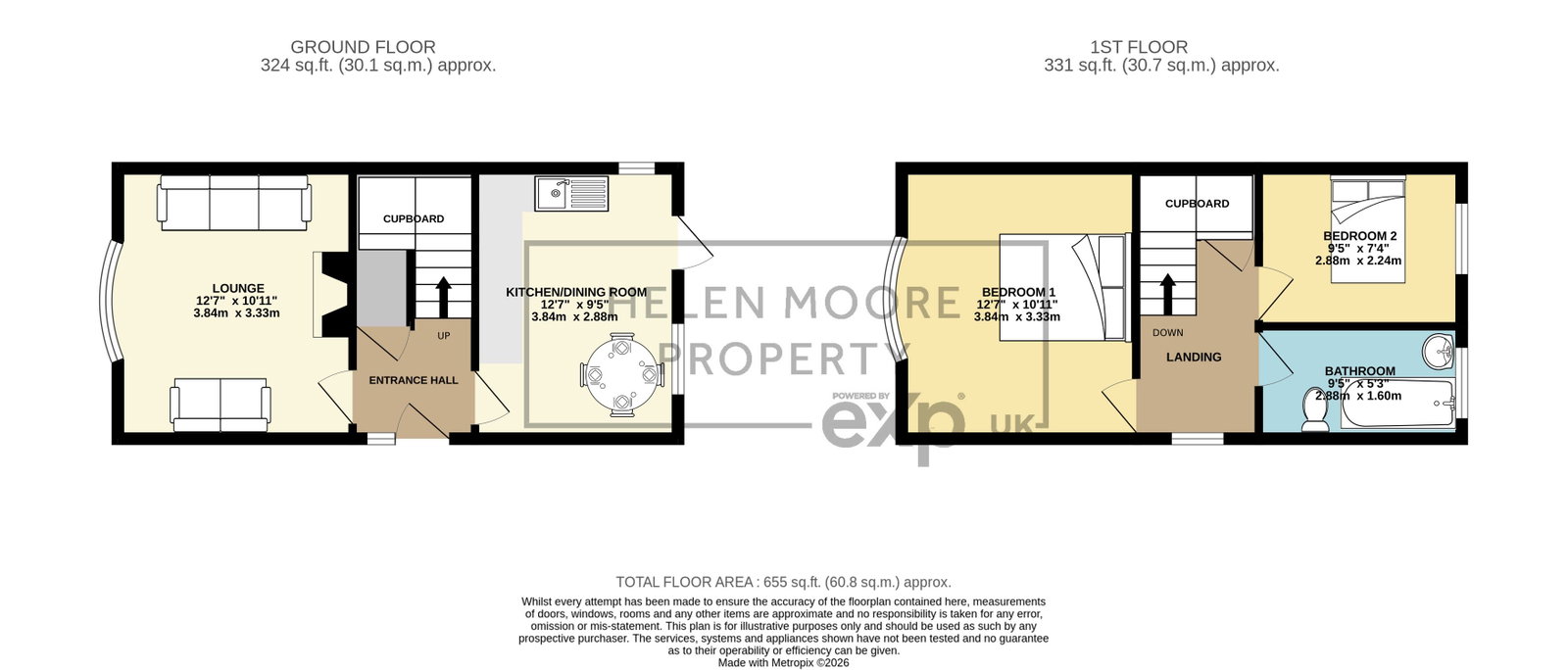 Sefton Avenue, Plymouth floorplan