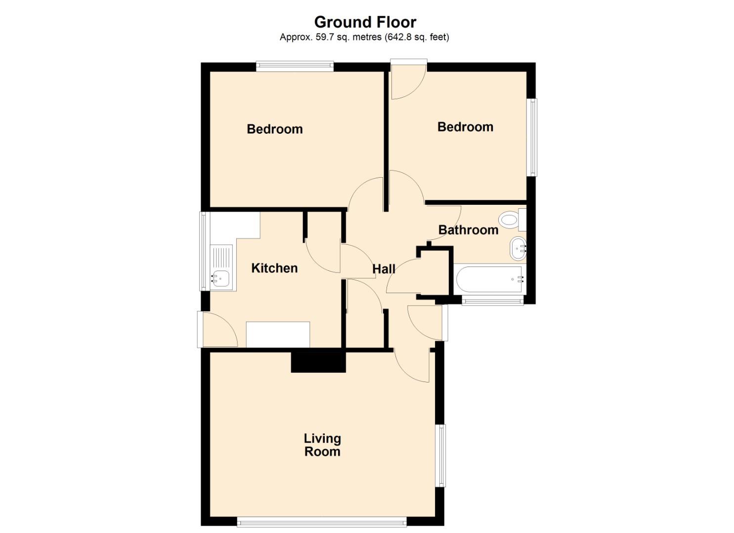 12, College Road, Thetford floorplan