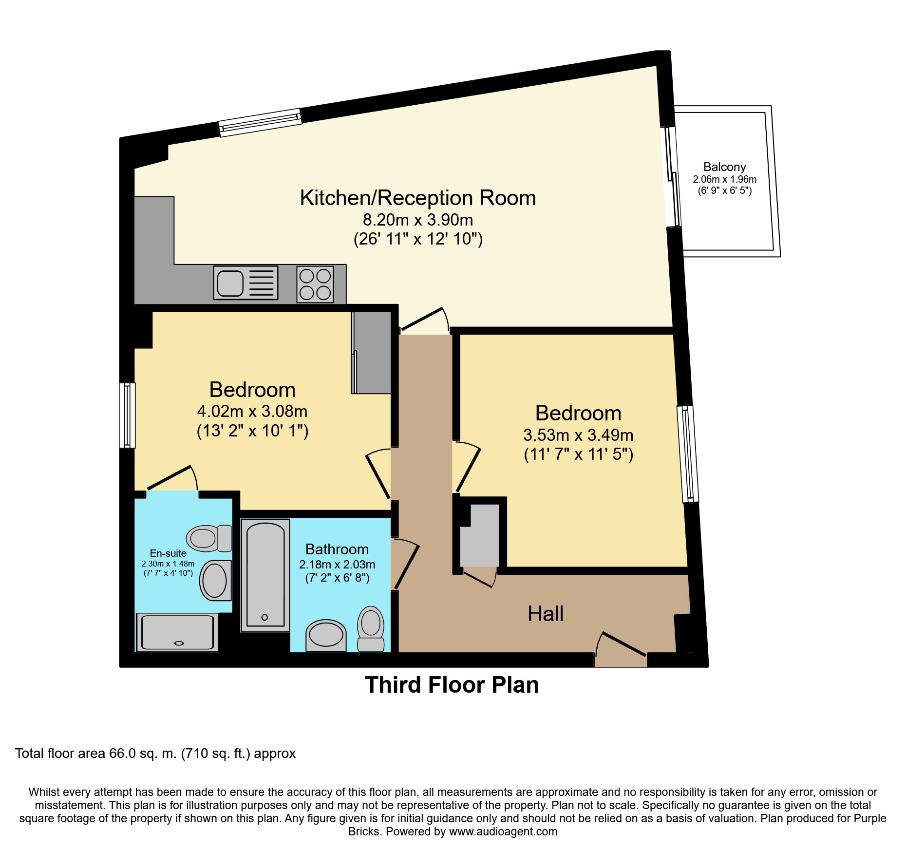 2 Bedrooms Flat for sale in 1 Heath Place, London E3