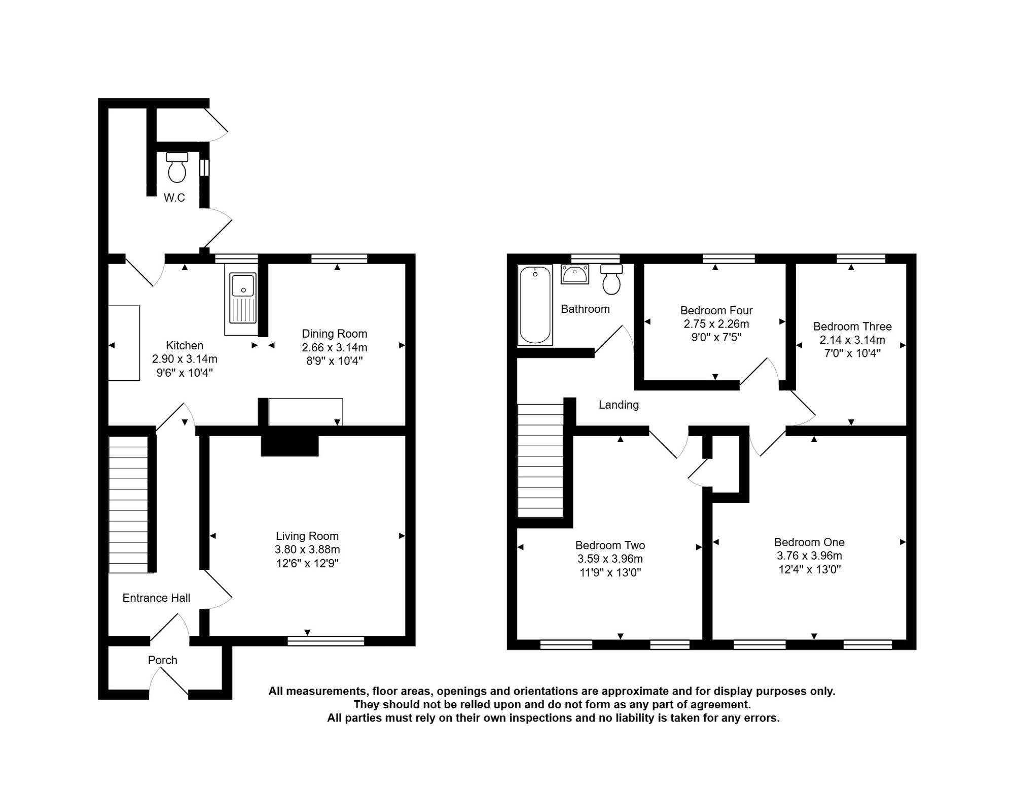 50 Hattern Avenue, Leicester floorplan