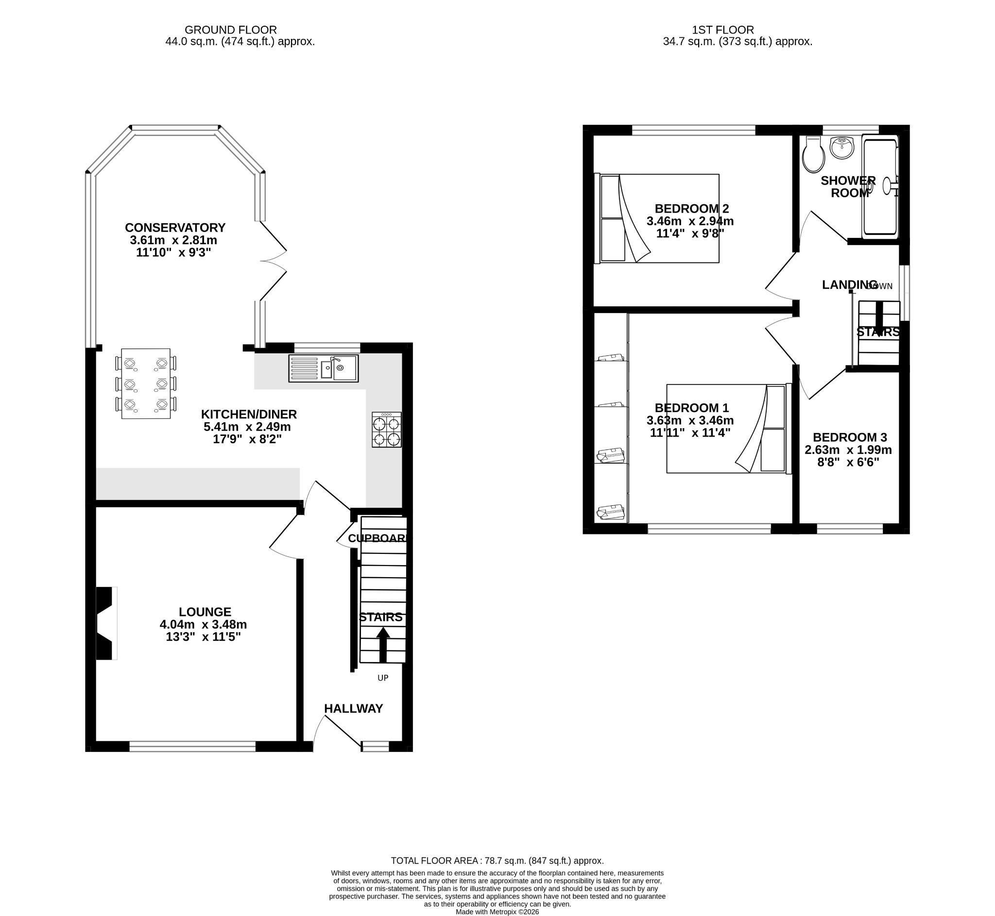 24, Seymour Drive, Lancashire floorplan