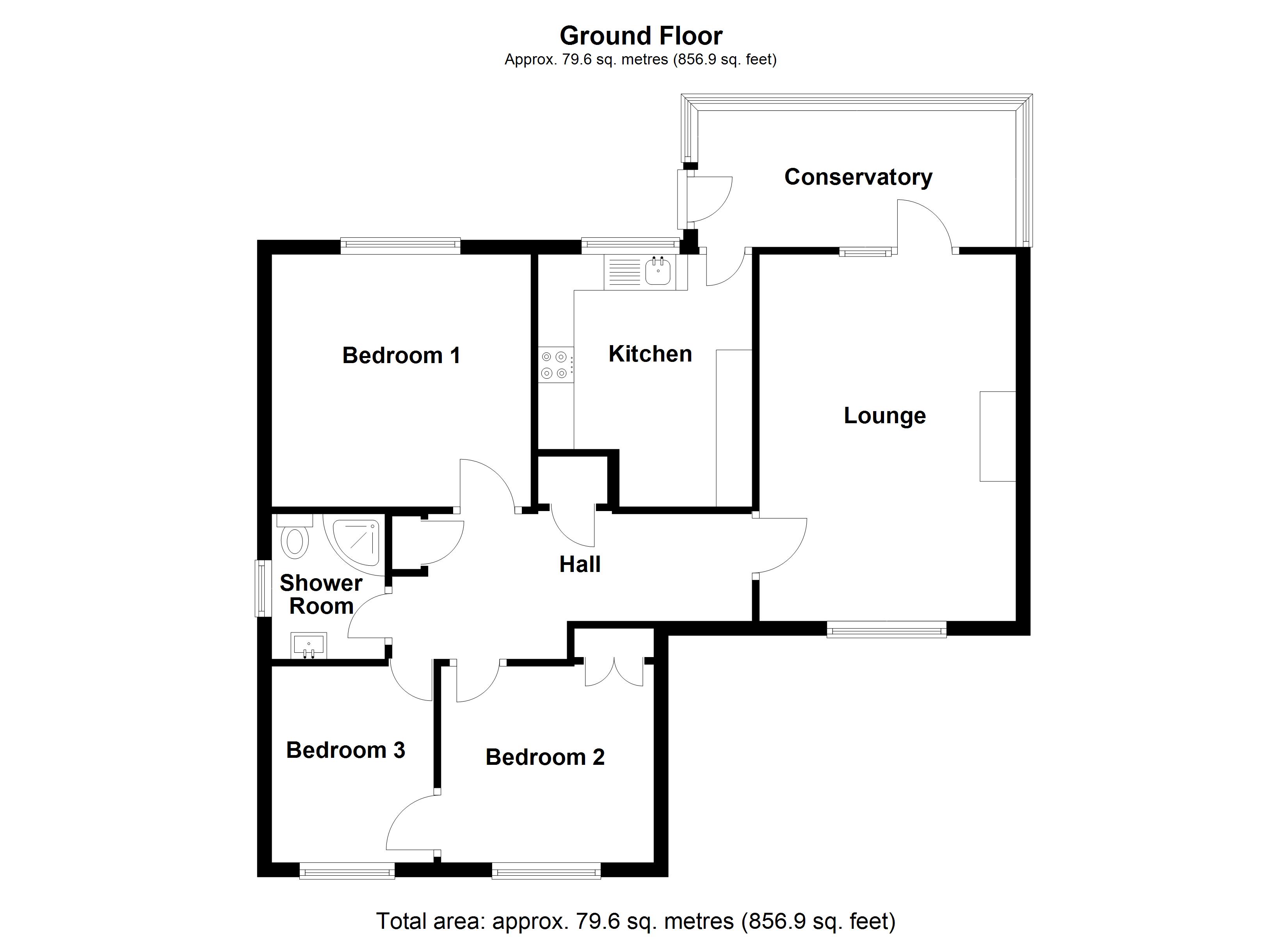 31, Little Hale Road, Sleaford floorplan