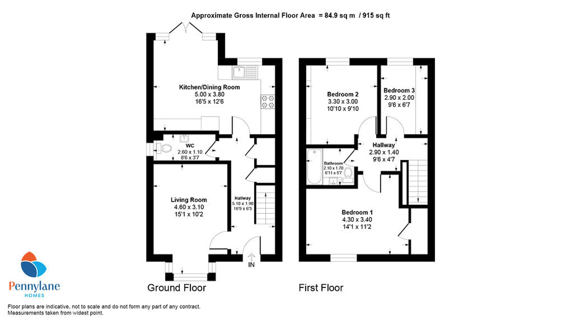 98 Laymoor Avenue, Renfrew floorplan