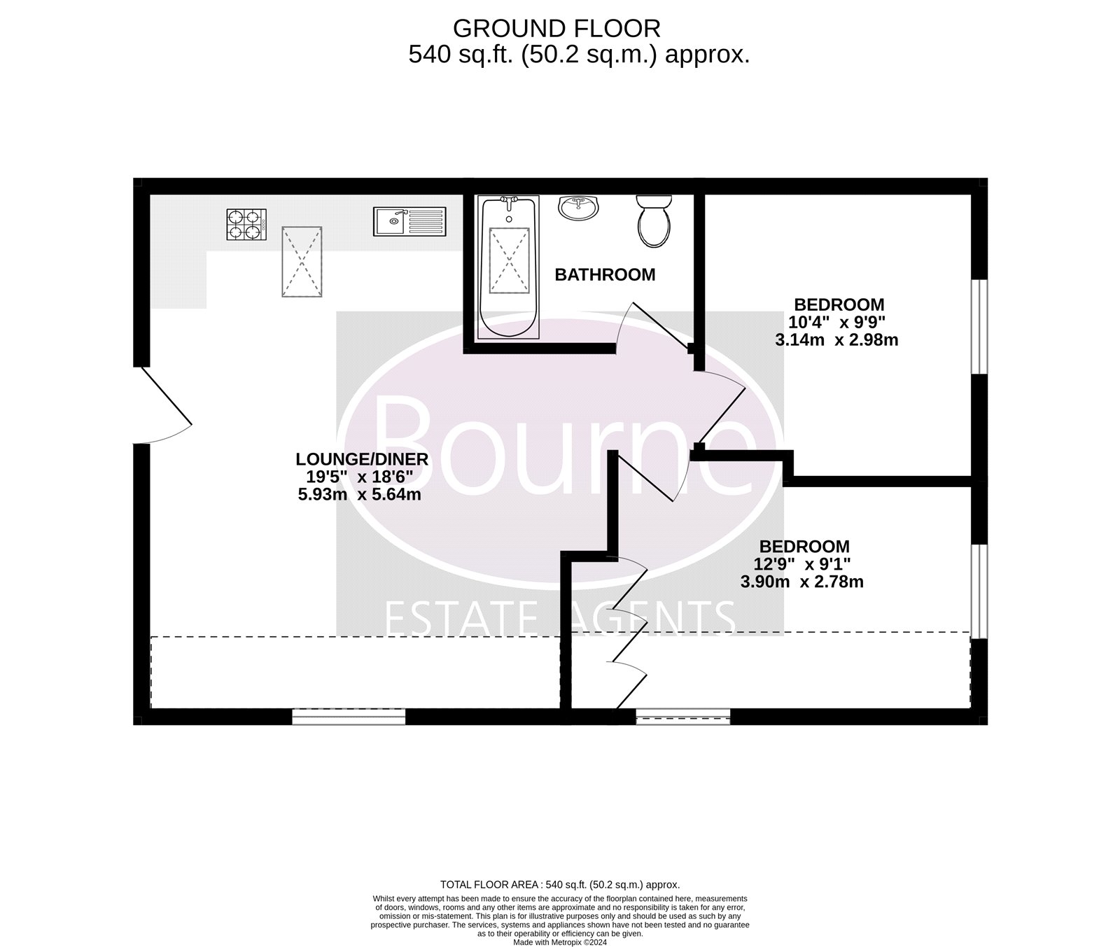 Village Way, Cranleigh, Waverley, Surrey, GU6 floorplan