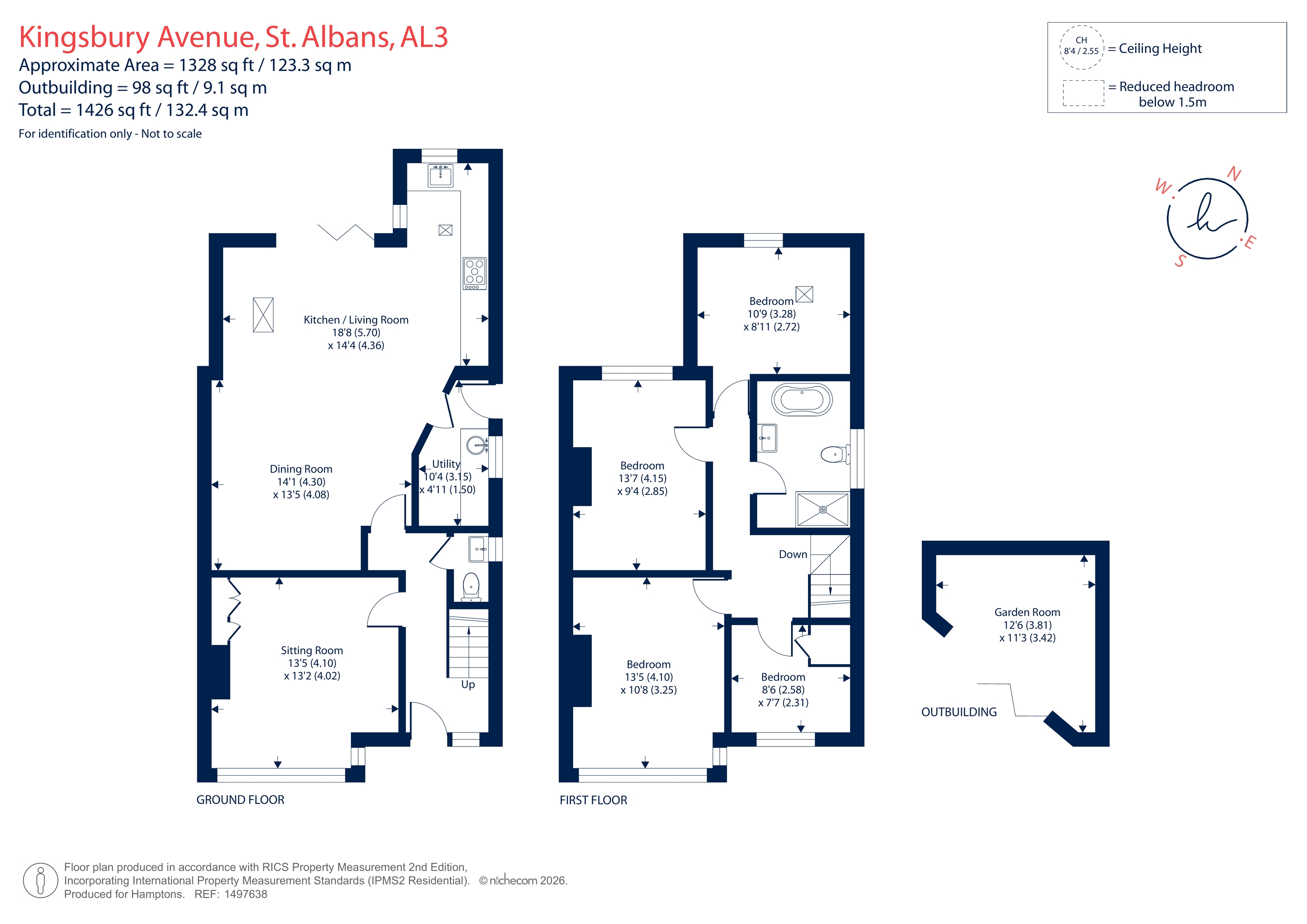 4, Kingsbury Avenue, St. Albans floorplan