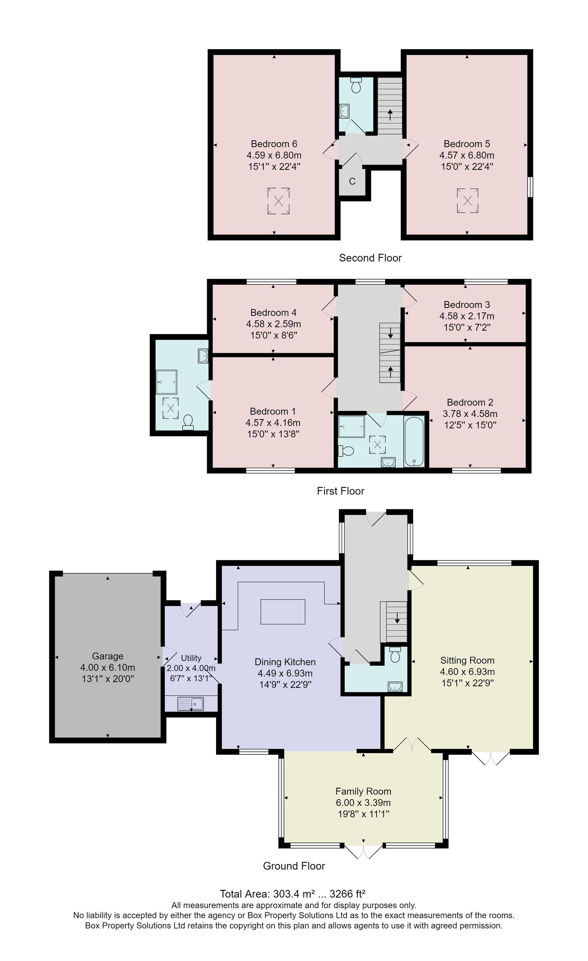 Darley, Harrogate, North Yorkshire floorplan