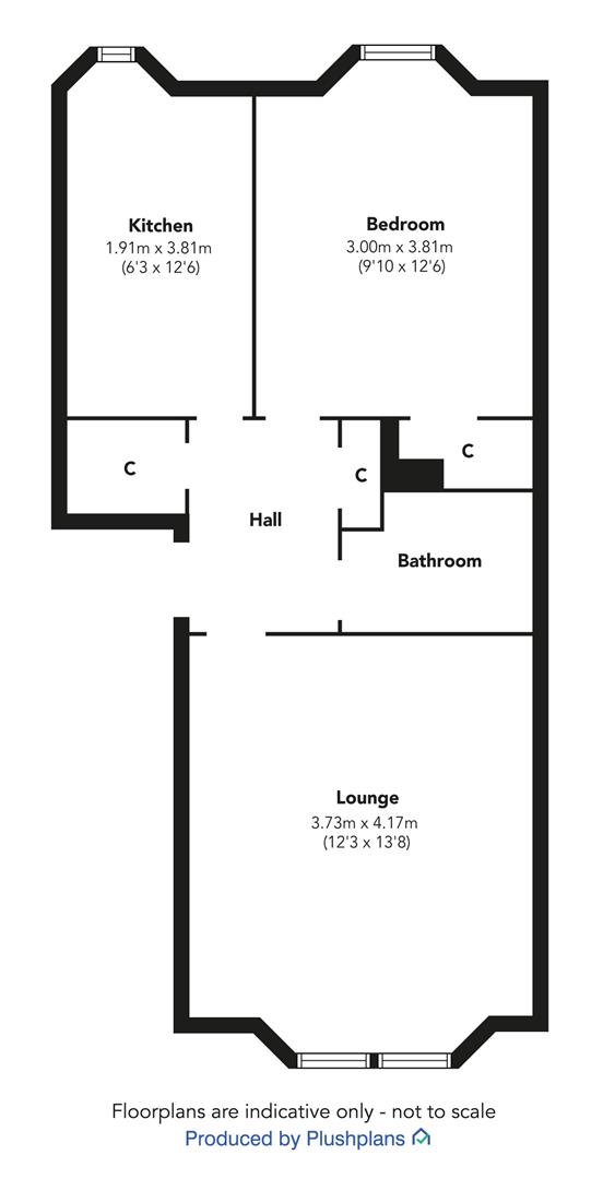 15B, Dempster Street, Greenock floorplan