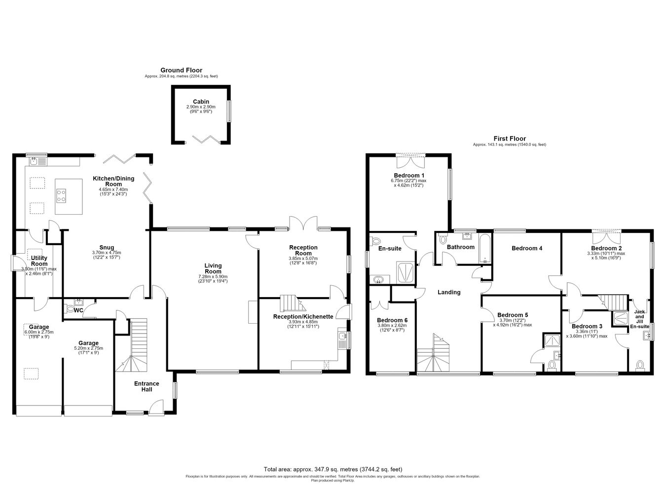 15, Green Hill Road, CAMBERLEY floorplan