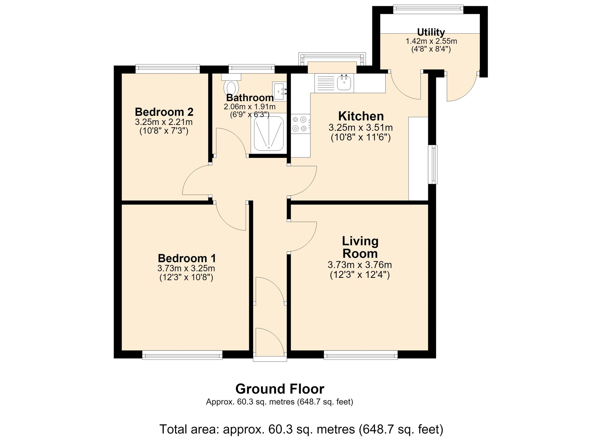 43 Duke Street, Accrington floorplan