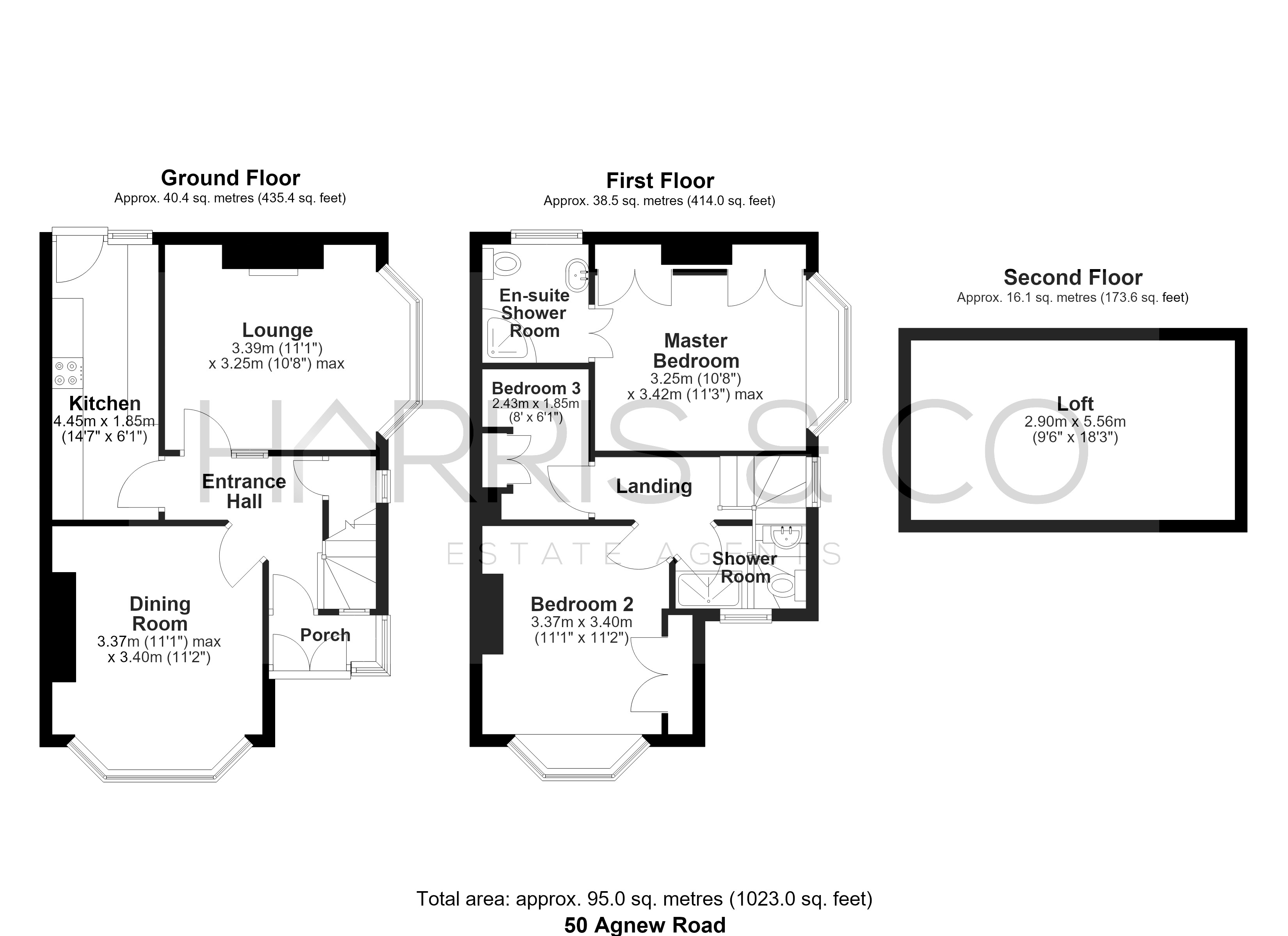 50, Agnew Road, Lancashire floorplan