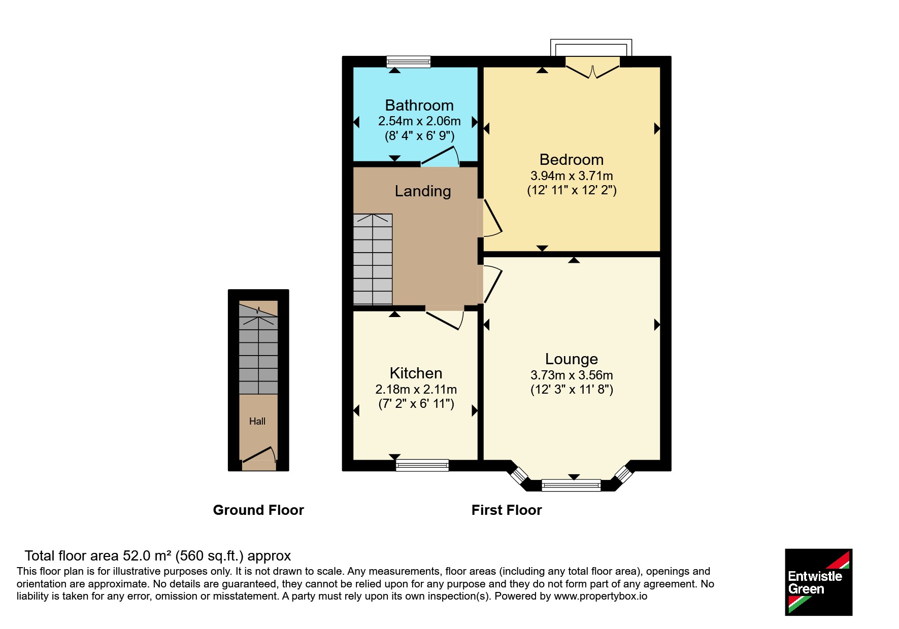 4B,, St. Davids Avenue, Lancashire floorplan