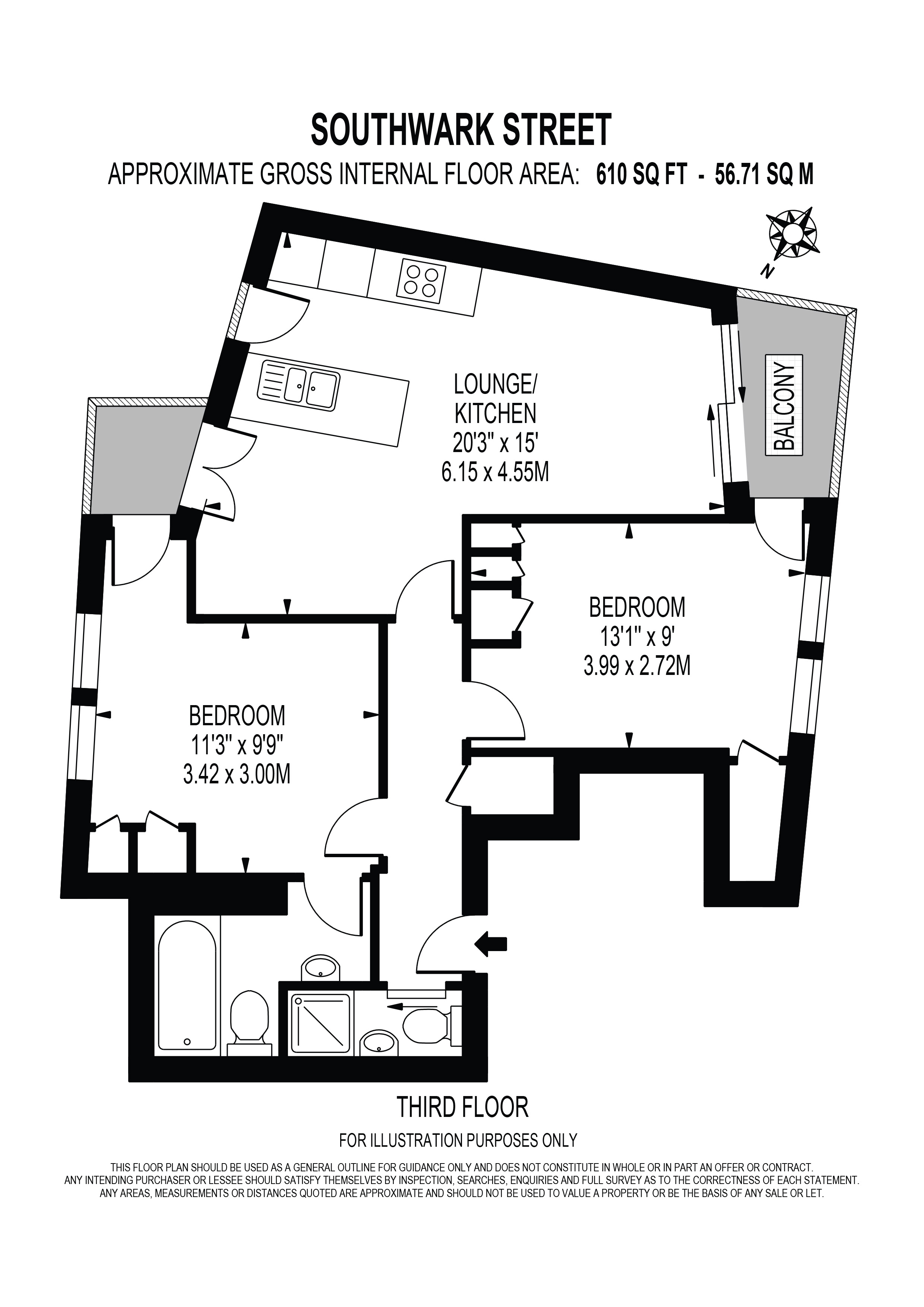 2 Bedrooms Flat to rent in Hop Art House, Southwark Street, Southwark SE1