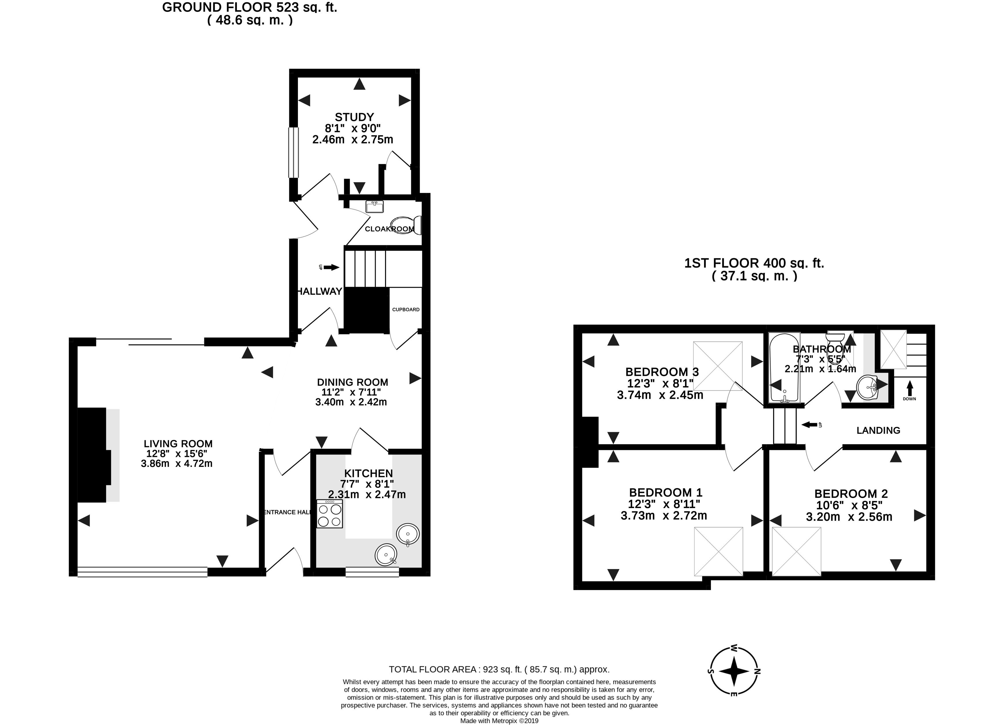 3 bed barn conversion for sale in Lemonford Lane, Bickington, Newton